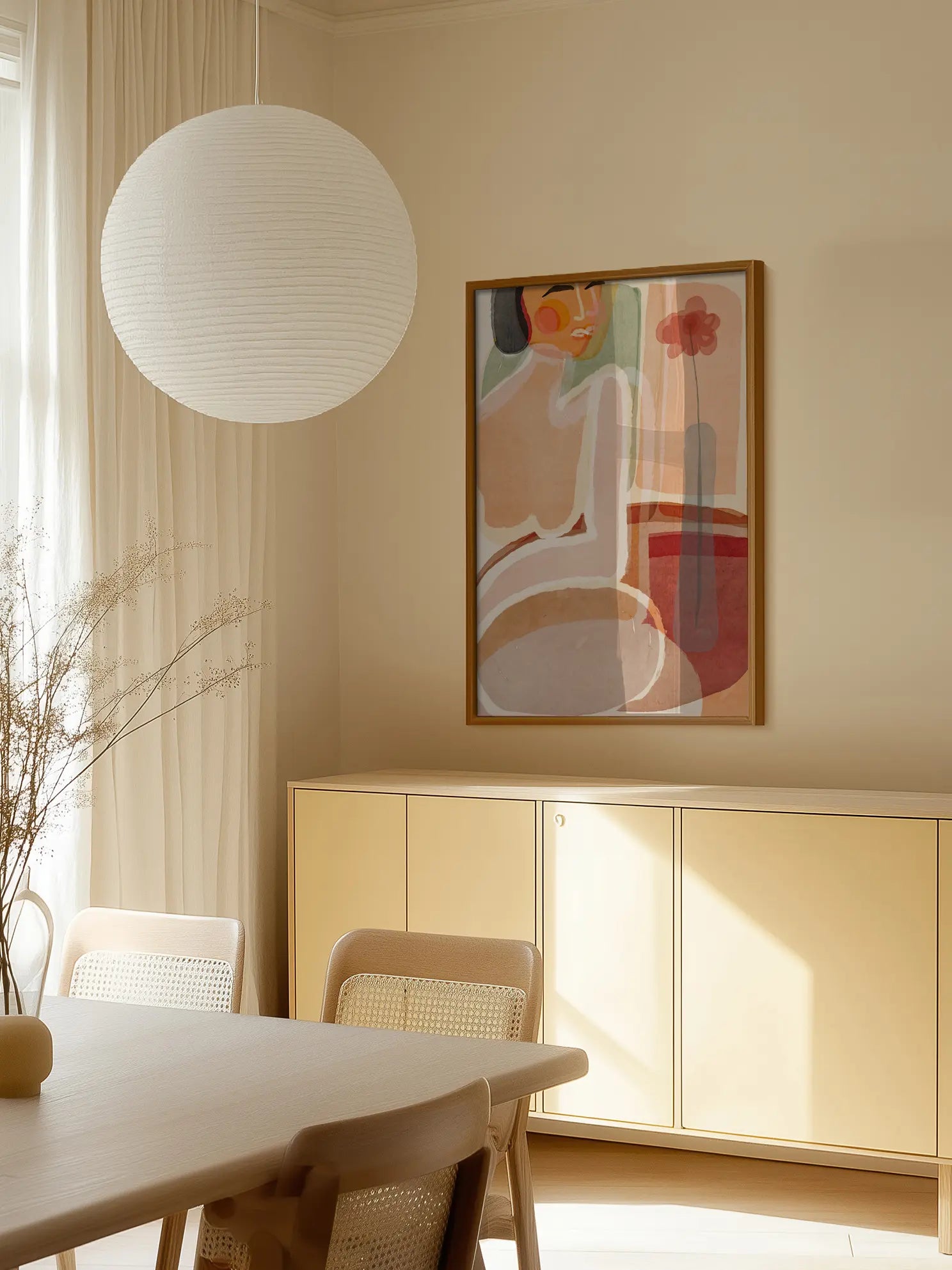 Warm Reflection Poster