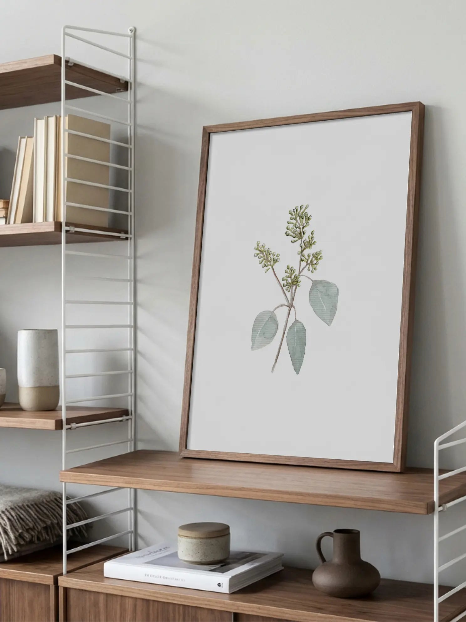 Watercolor Botanical Poster