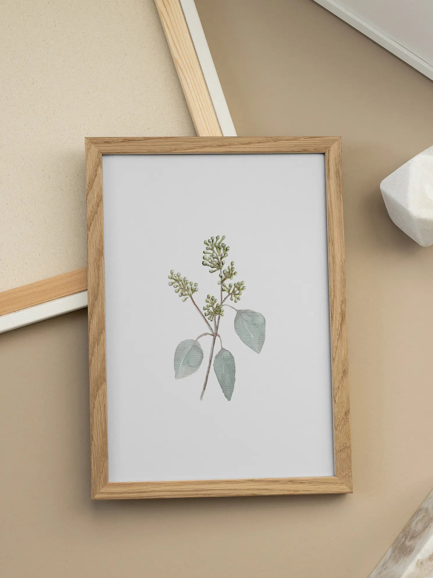Watercolor Botanical Poster