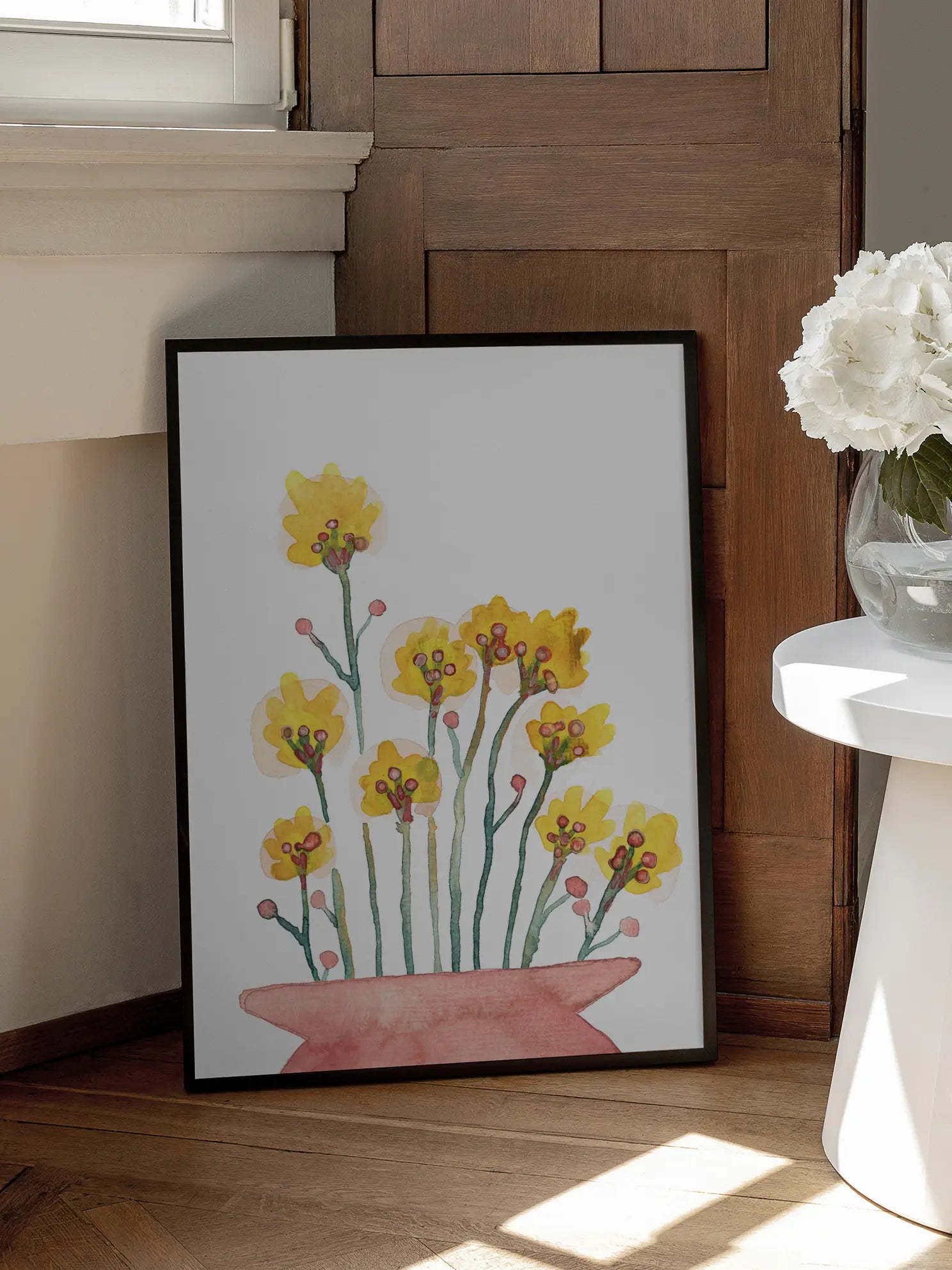 Watercolor Floral Bouquet Poster