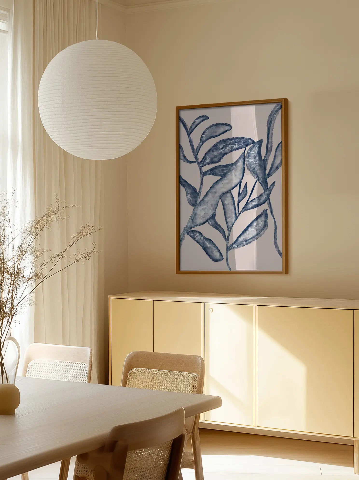 Watercolor Flower Poster