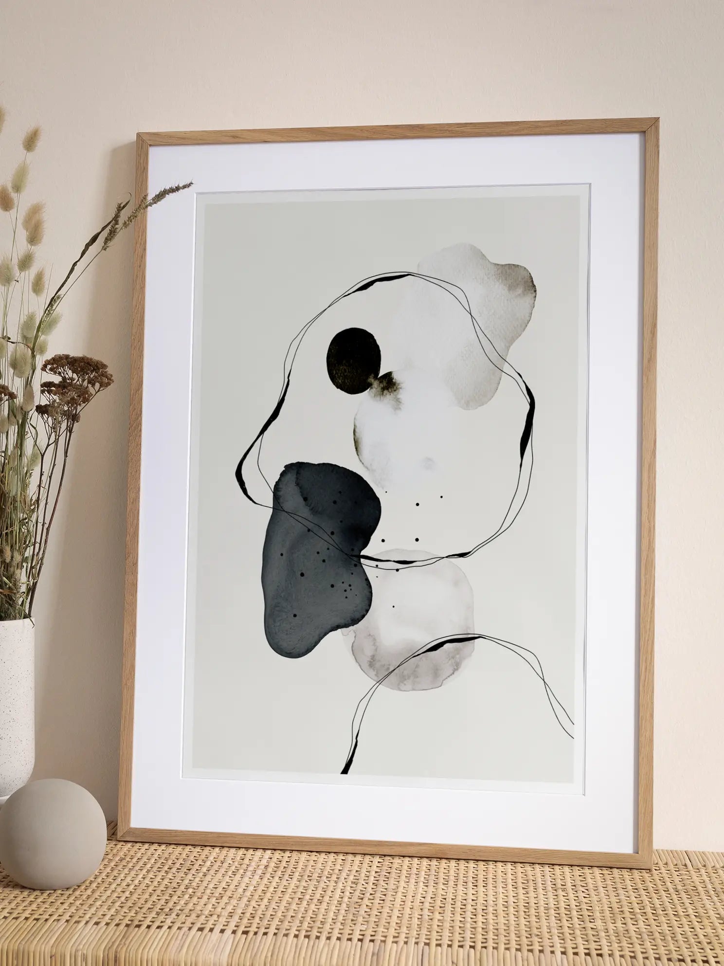 Watercolor Strokes Poster