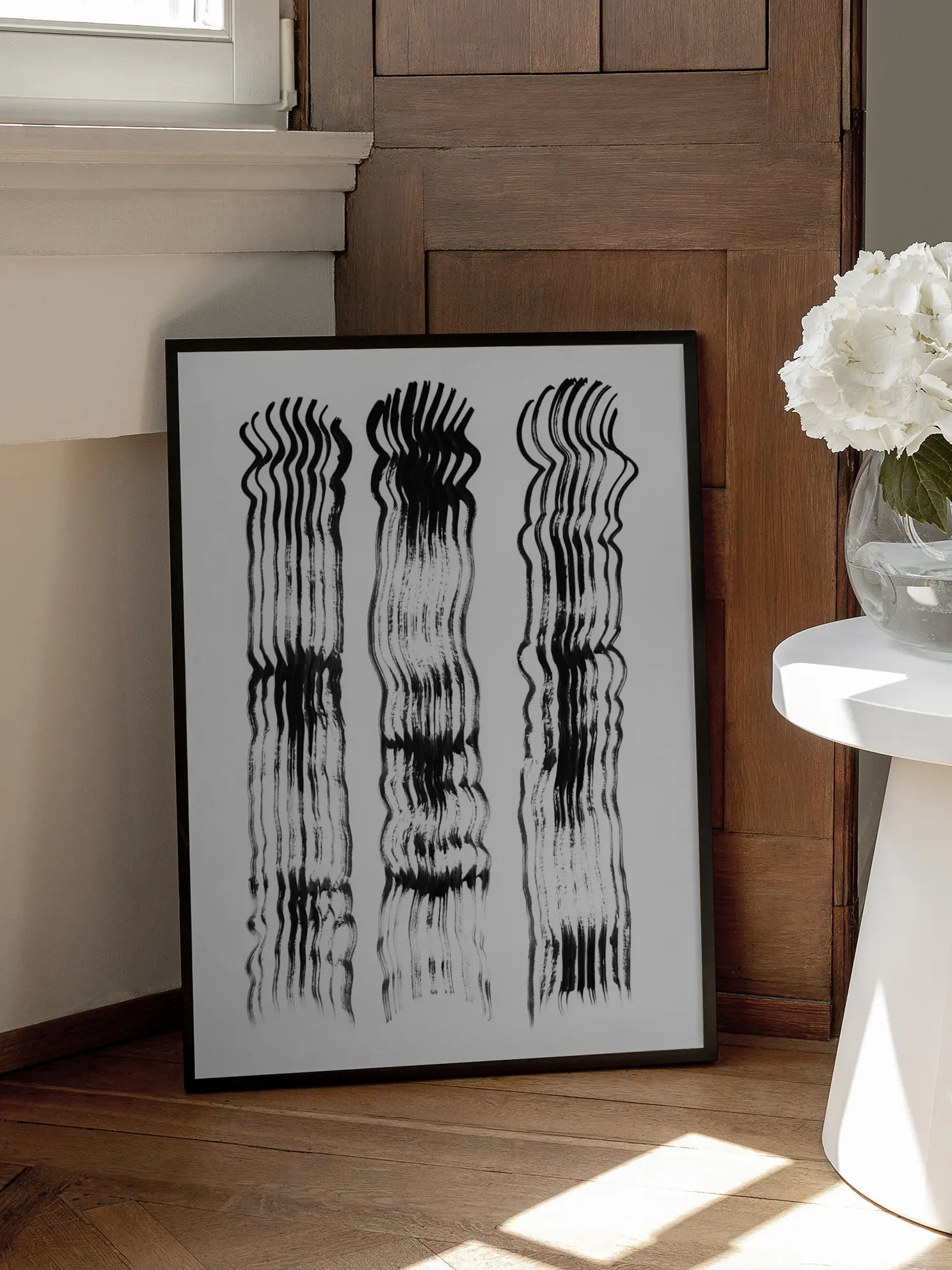 Wavy Lines Poster