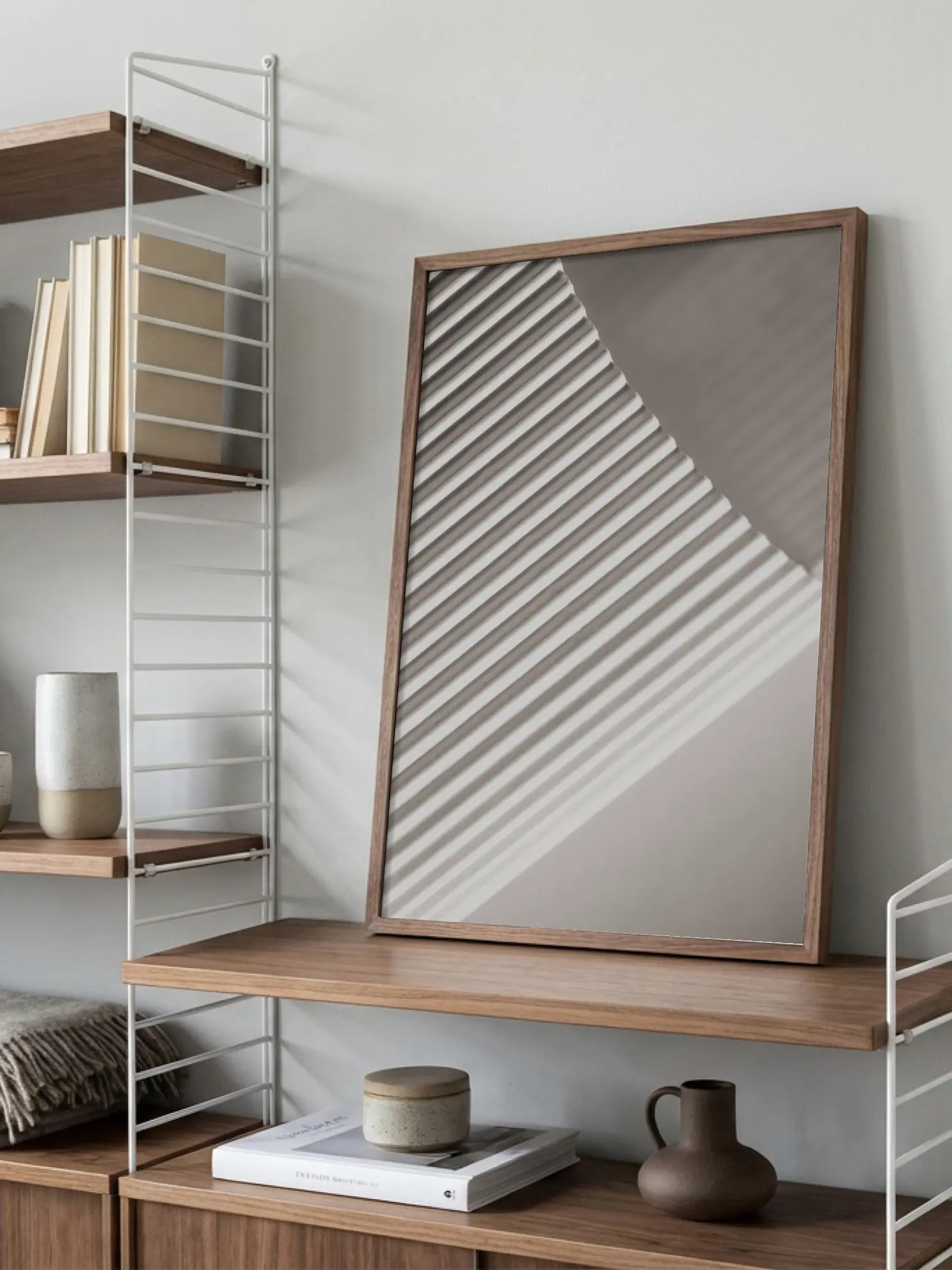 Wavy Paper Poster