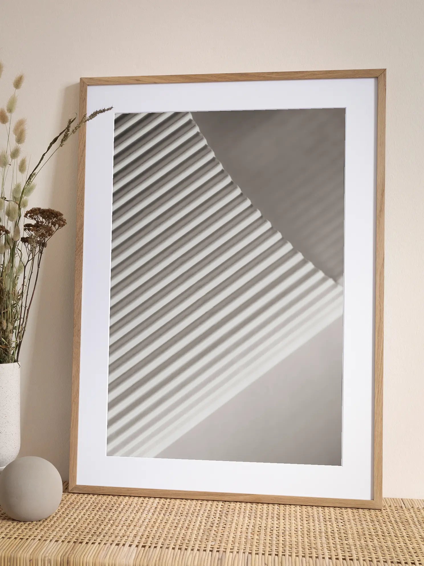 Wavy Paper Poster