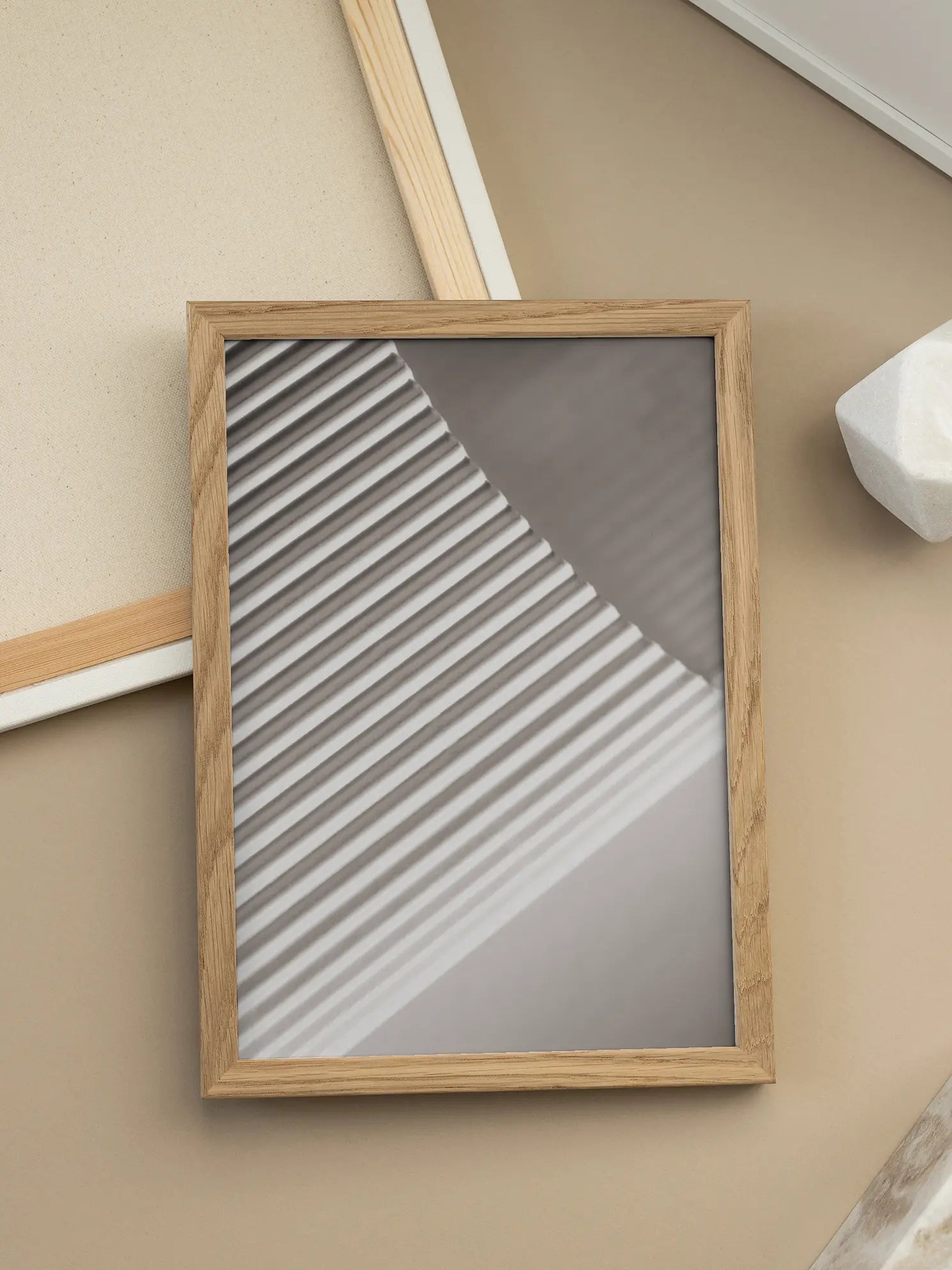 Wavy Paper Poster