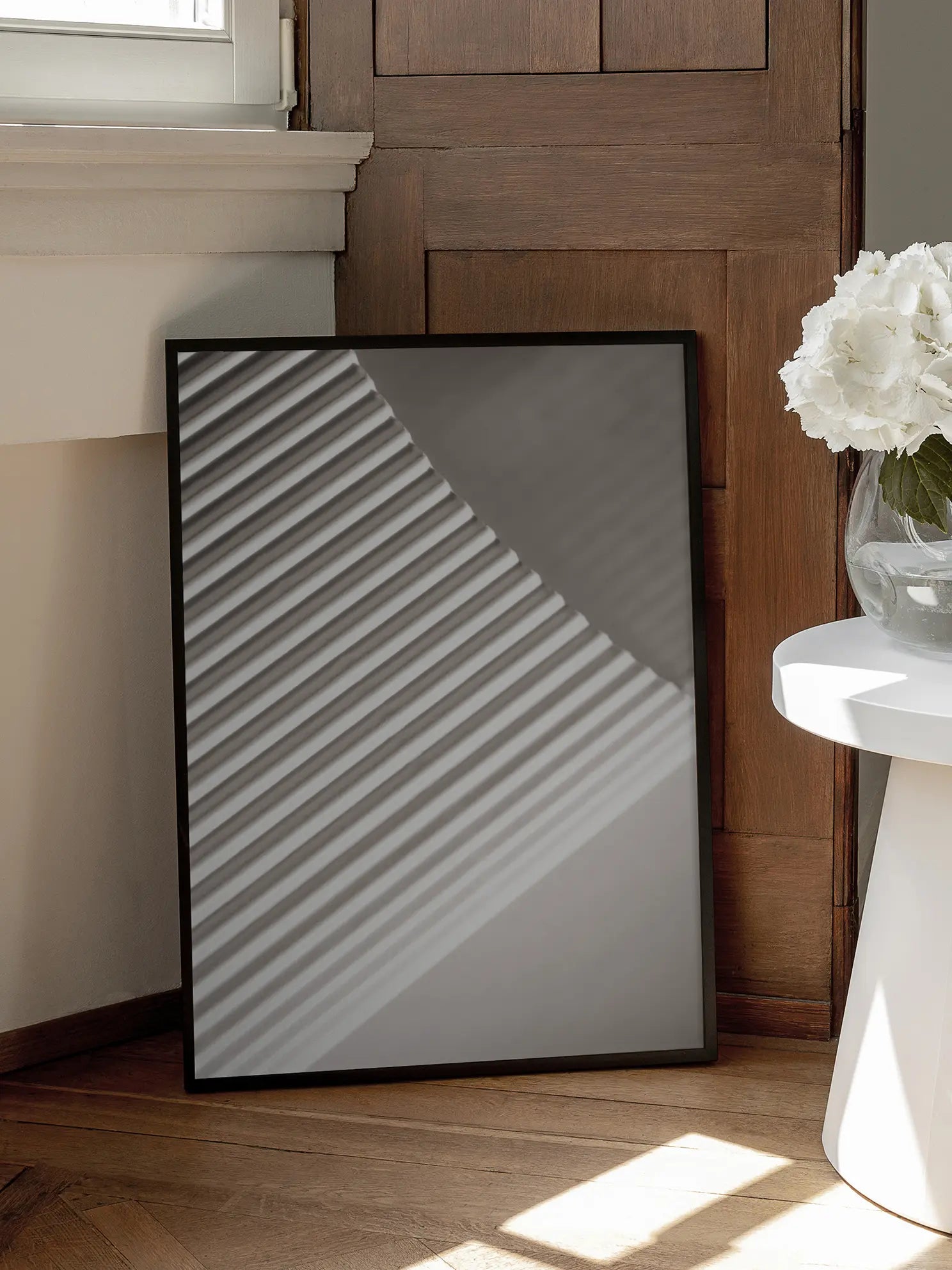 Wavy Paper Poster