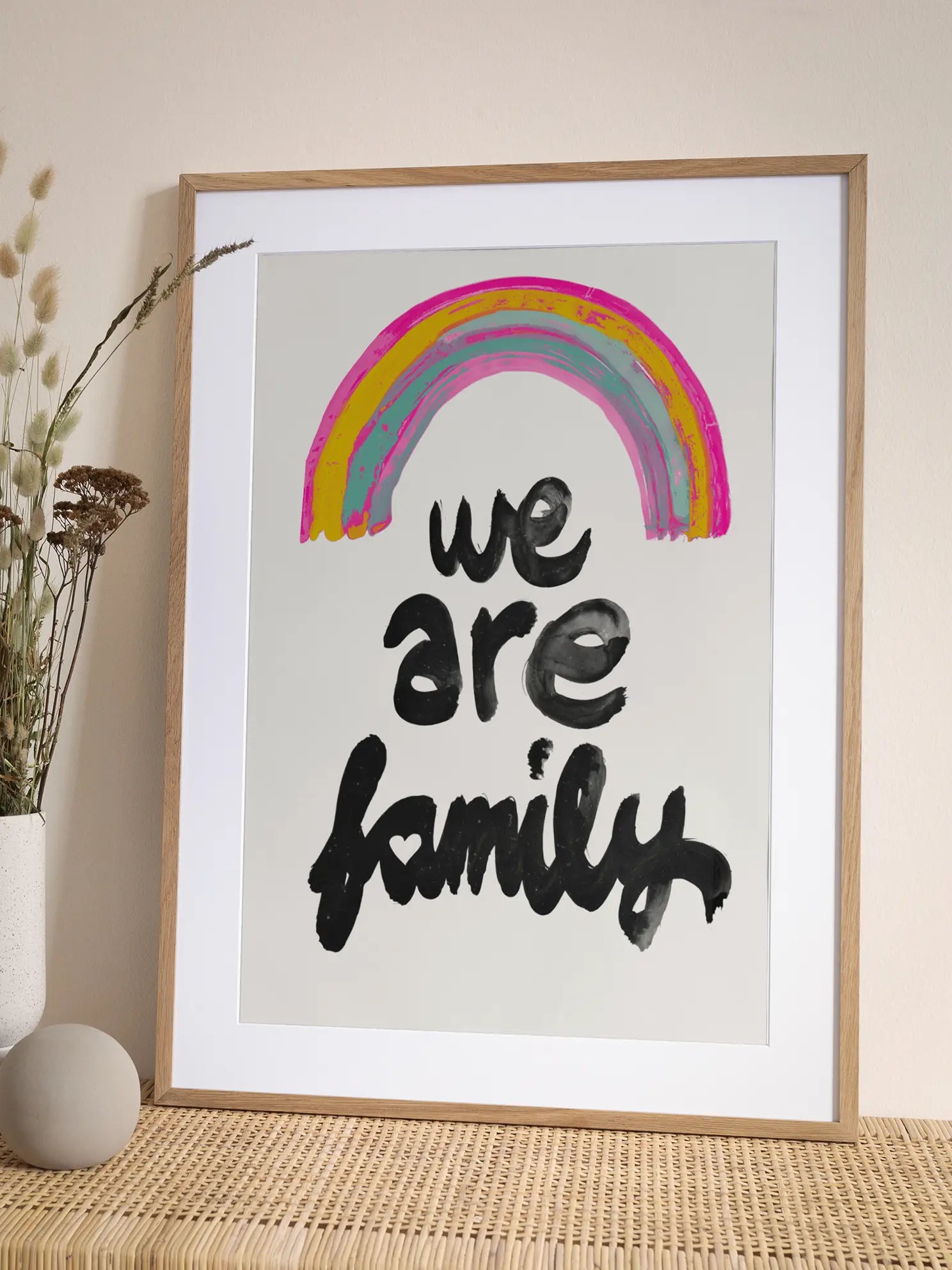 We Are Family Poster