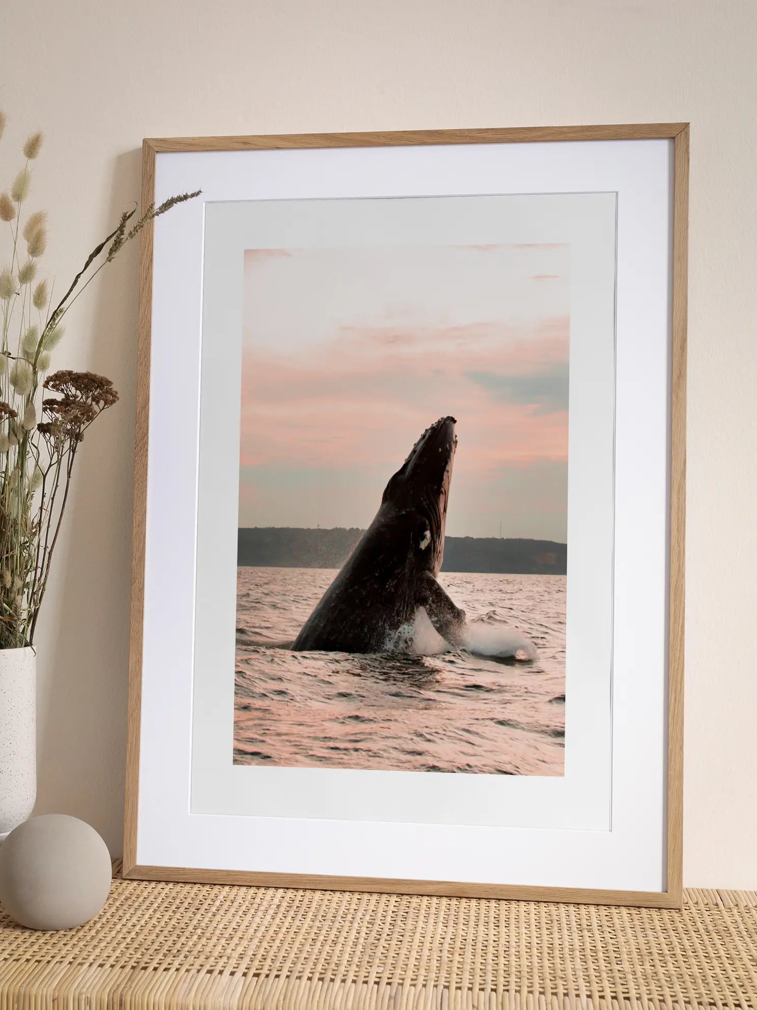 Whale Breach Poster