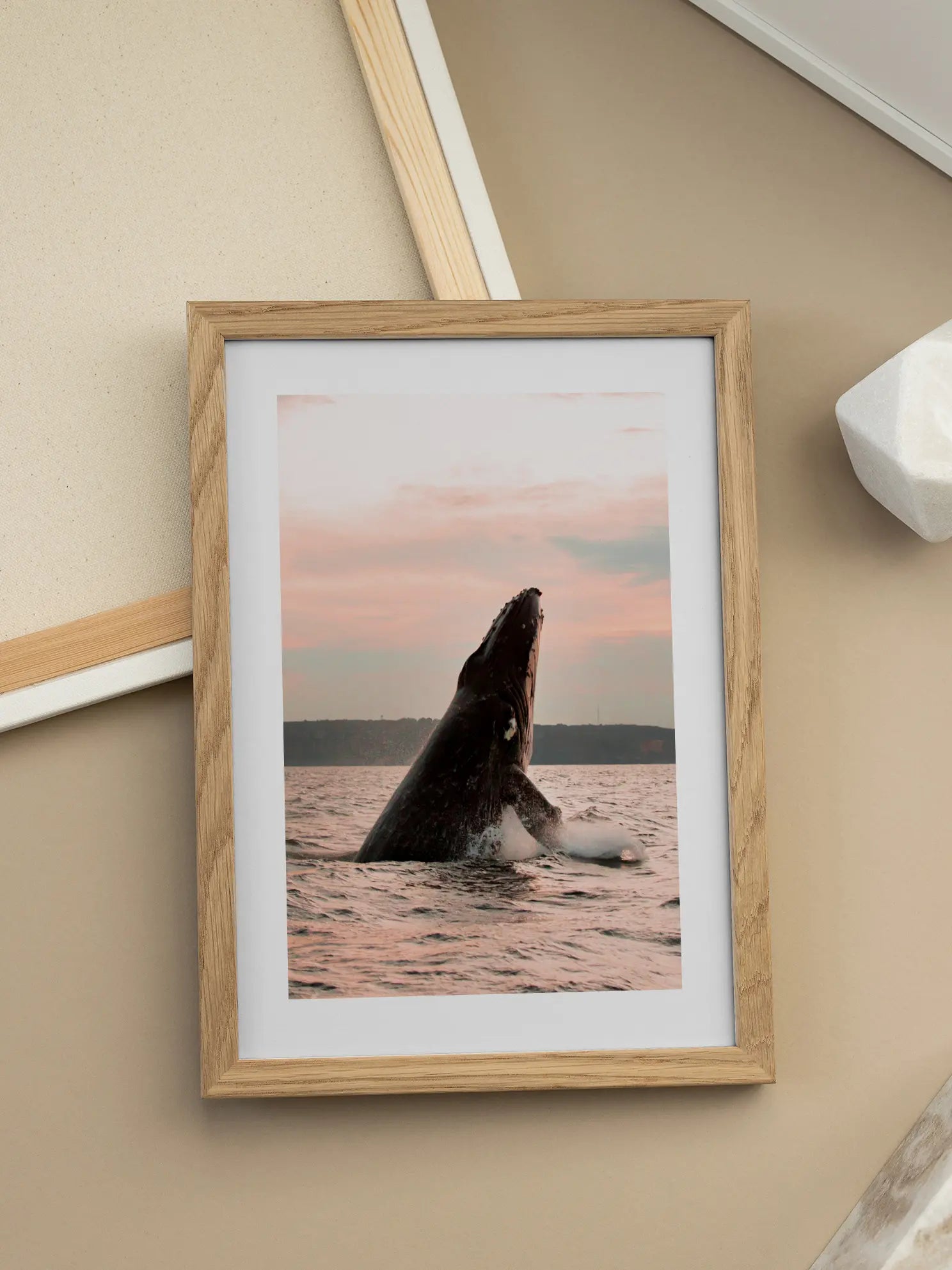 Whale Breach Poster