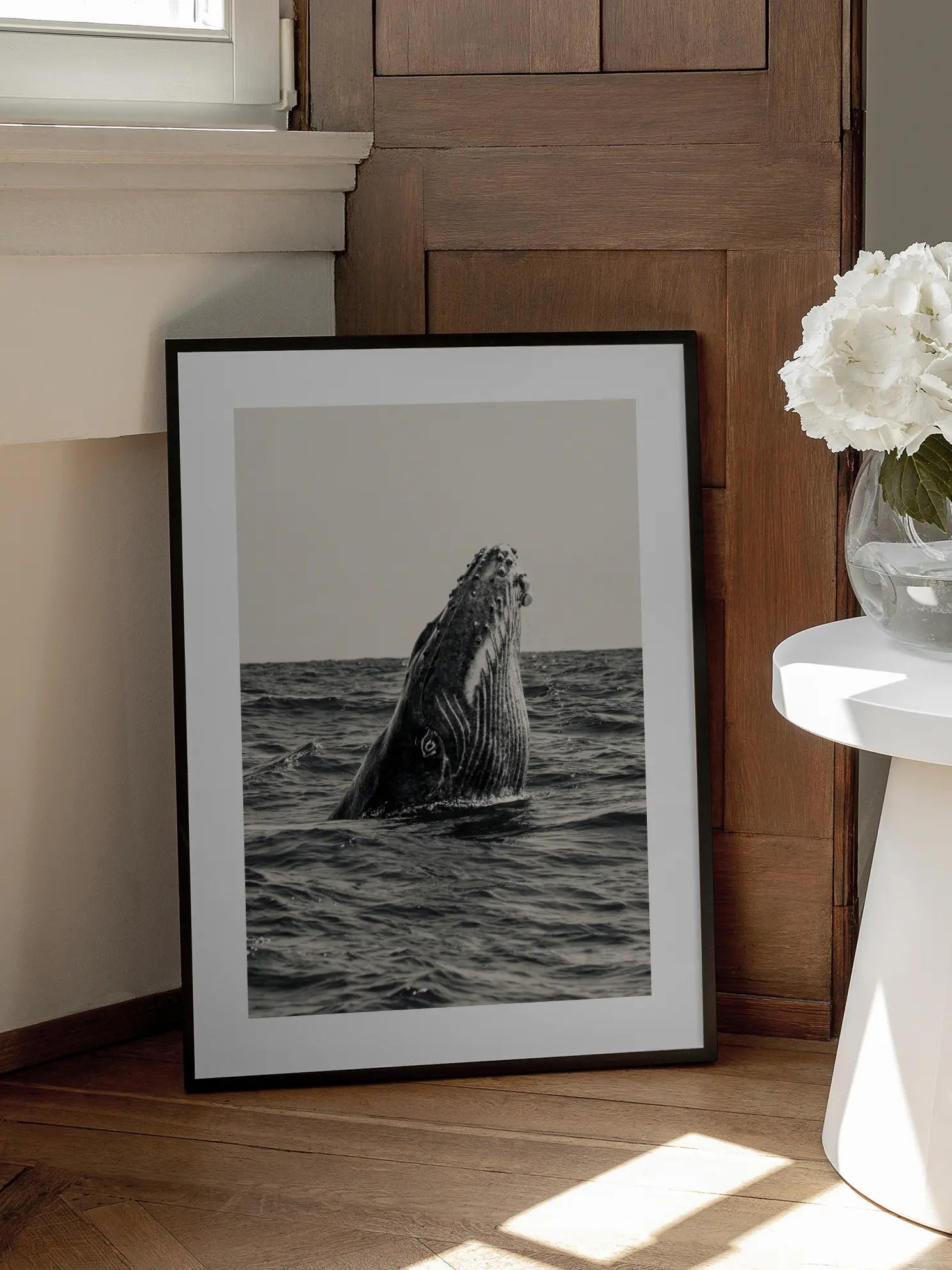 Whale in the Sea Poster