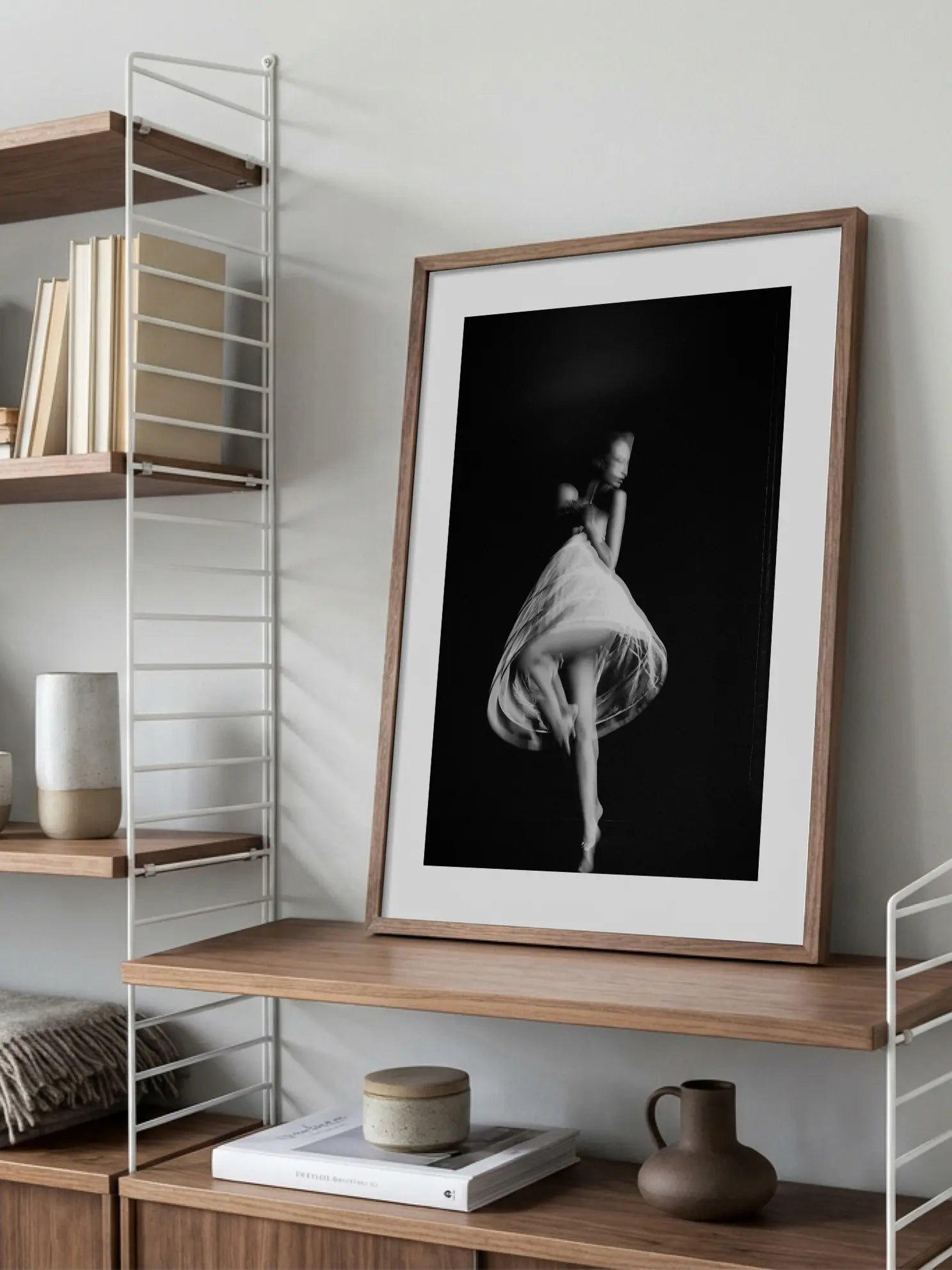 Whirlwind Elegance Poster