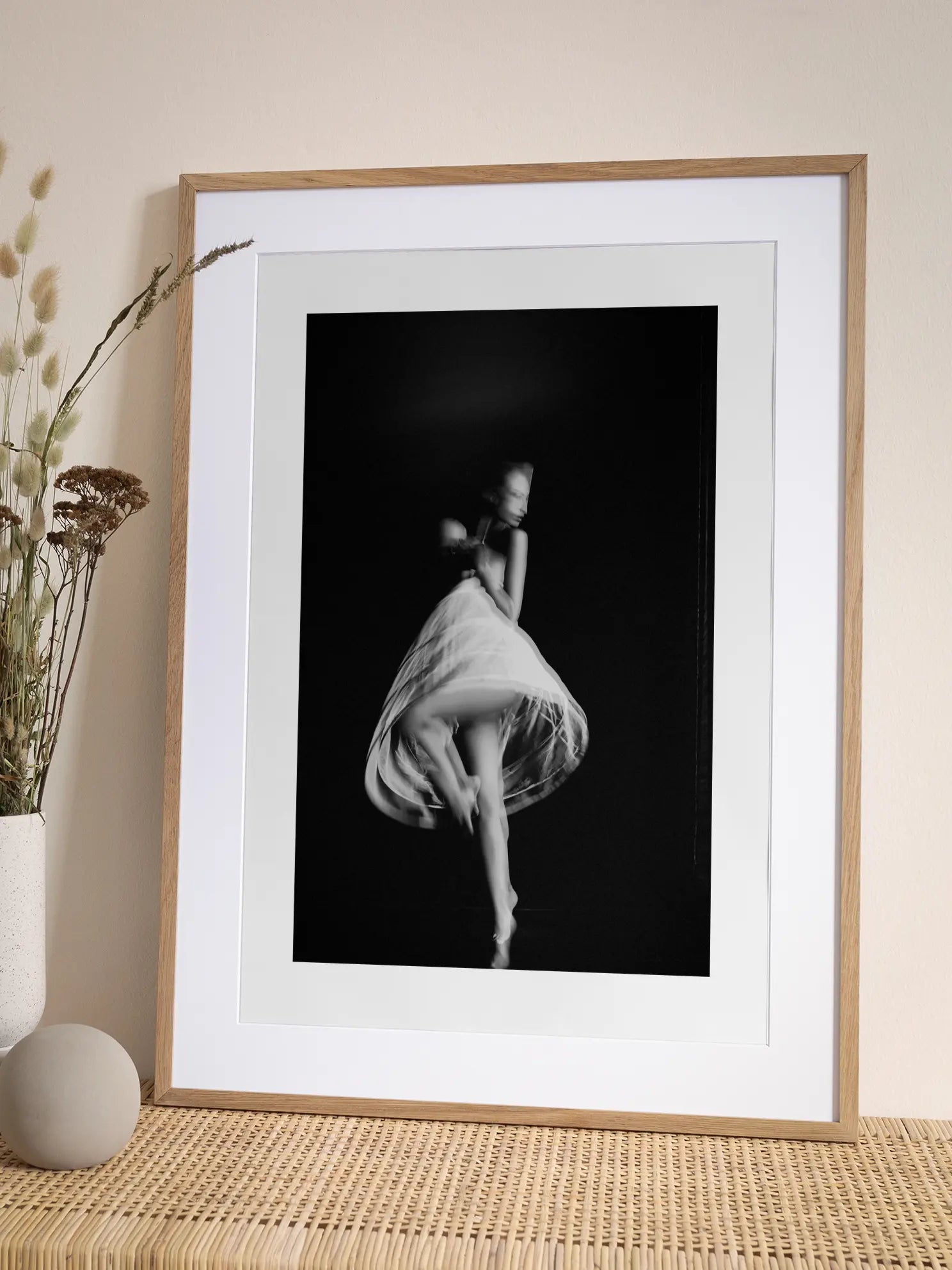 Whirlwind Elegance Poster