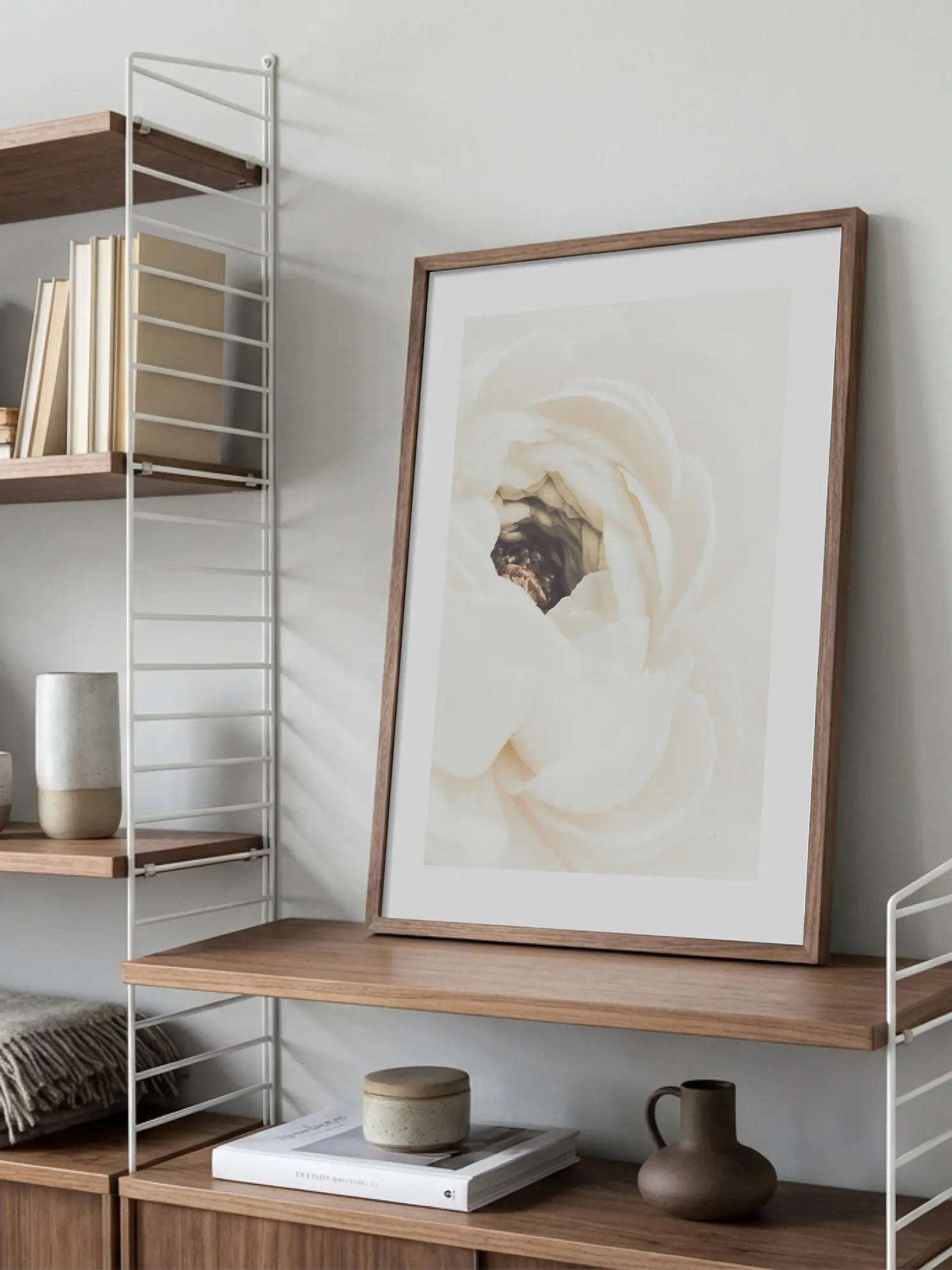 White Flower No1 Poster
