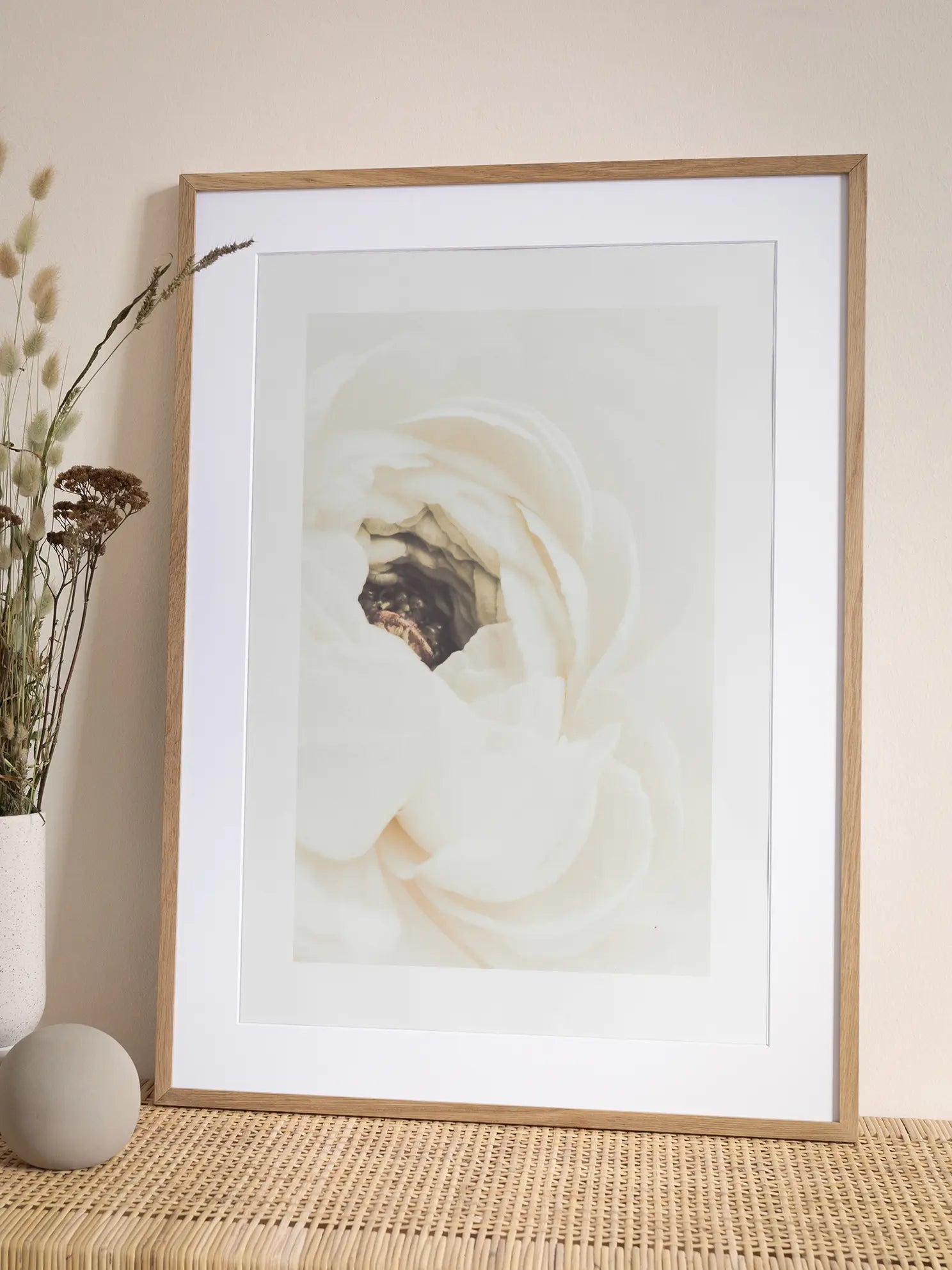 White Flower No1 Poster