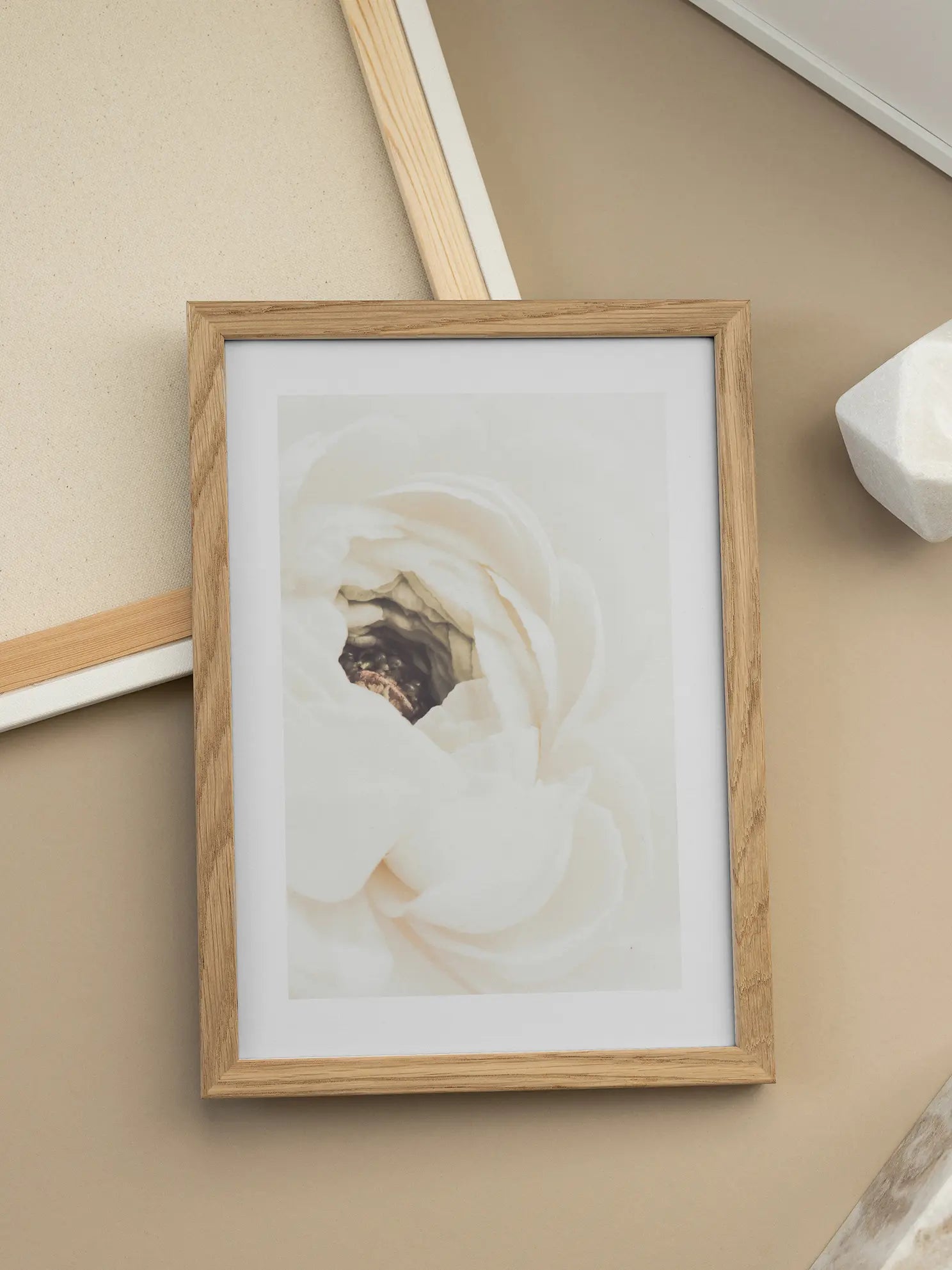 White Flower No1 Poster