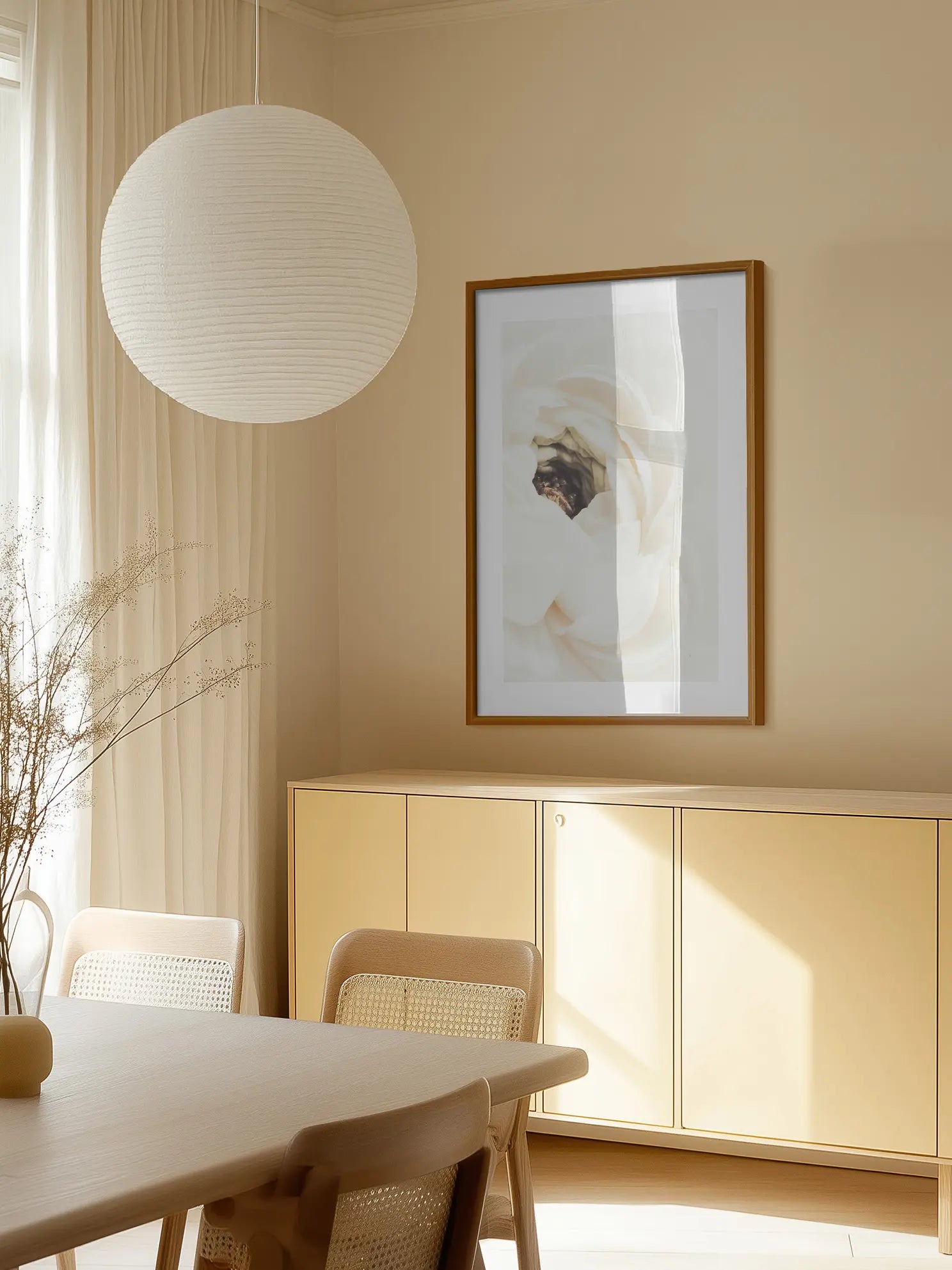 White Flower No1 Poster