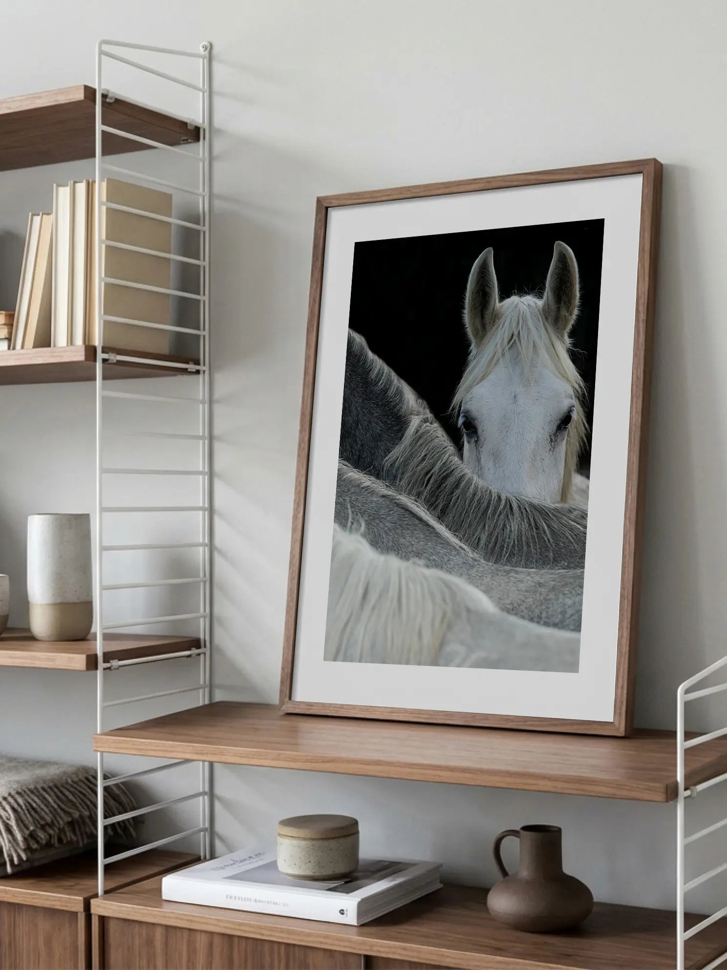 White Horse Poster