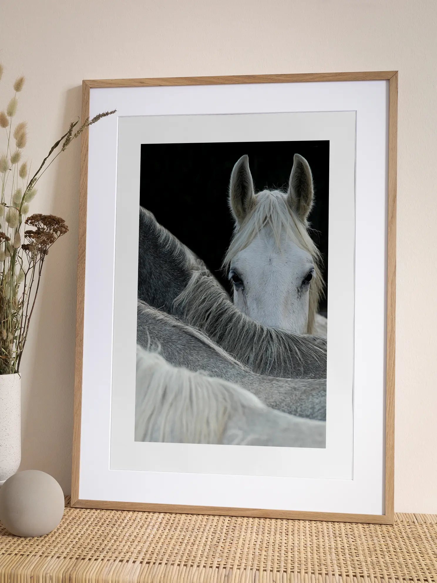 White Horse Poster