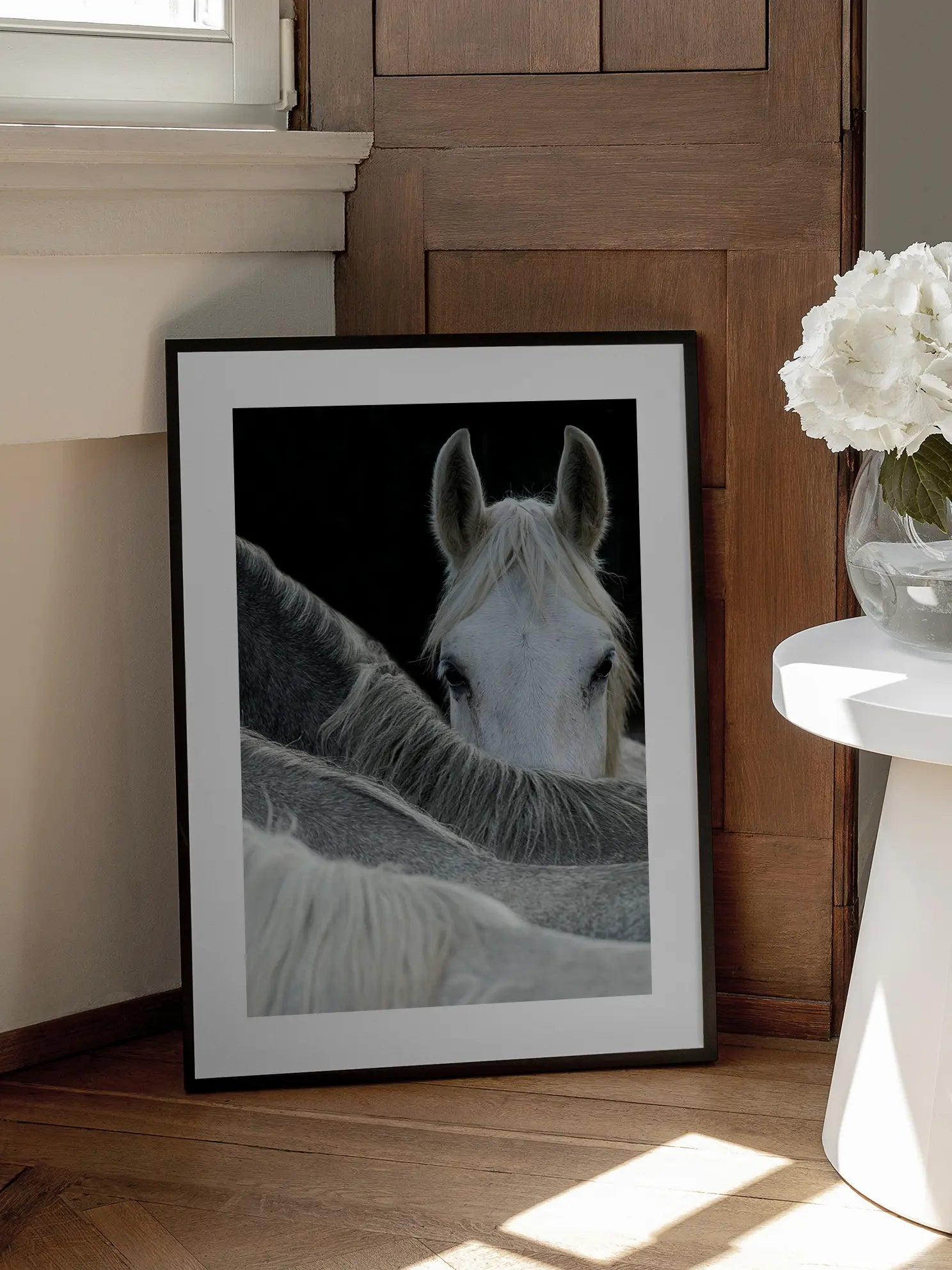 White Horse Poster