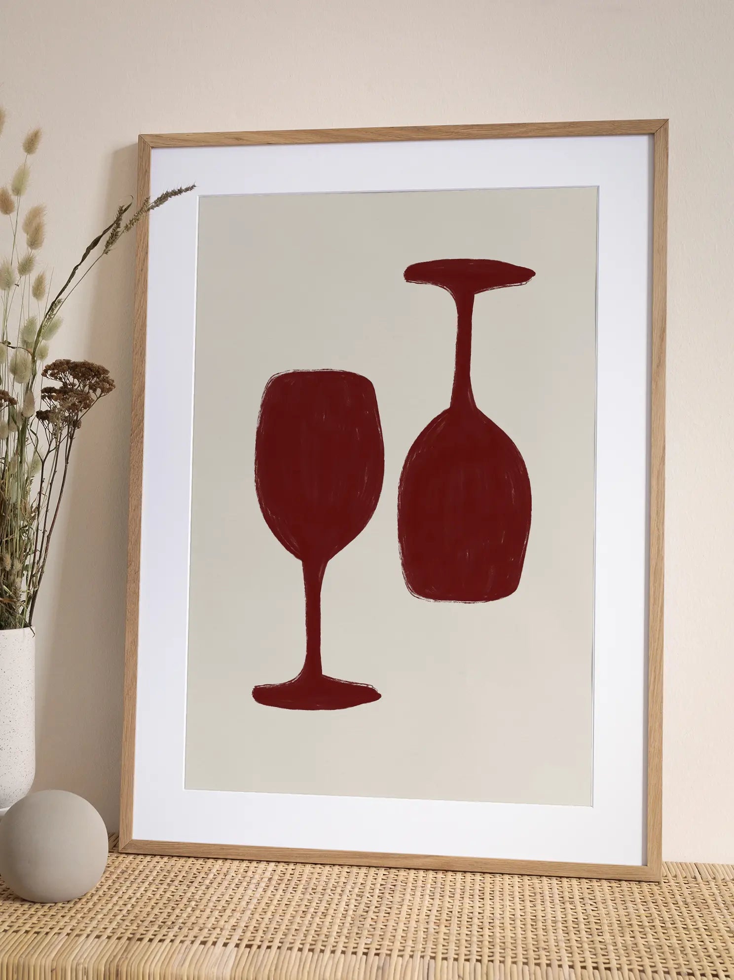 Wine Around The Clock Poster