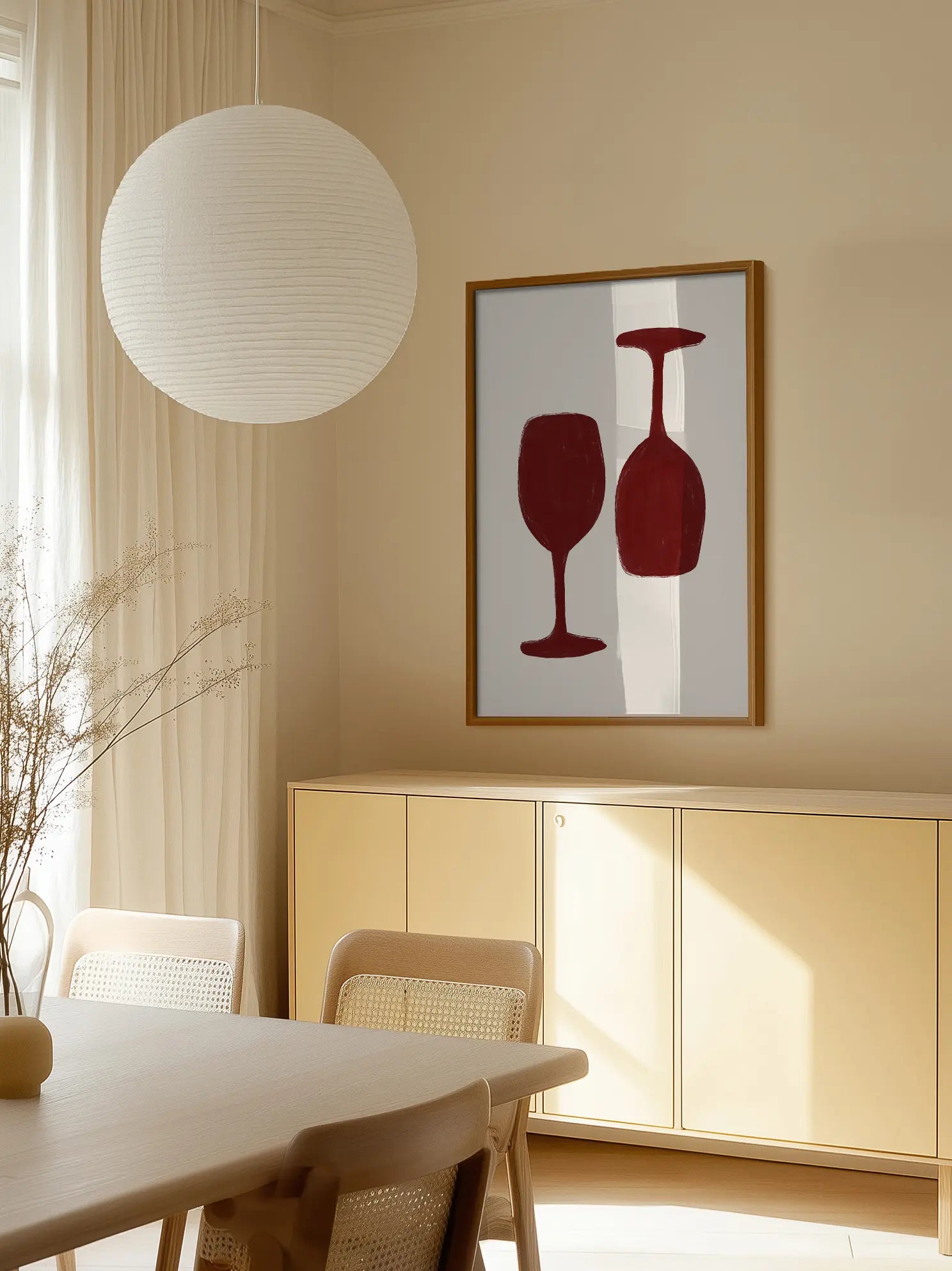 Wine Around The Clock Poster