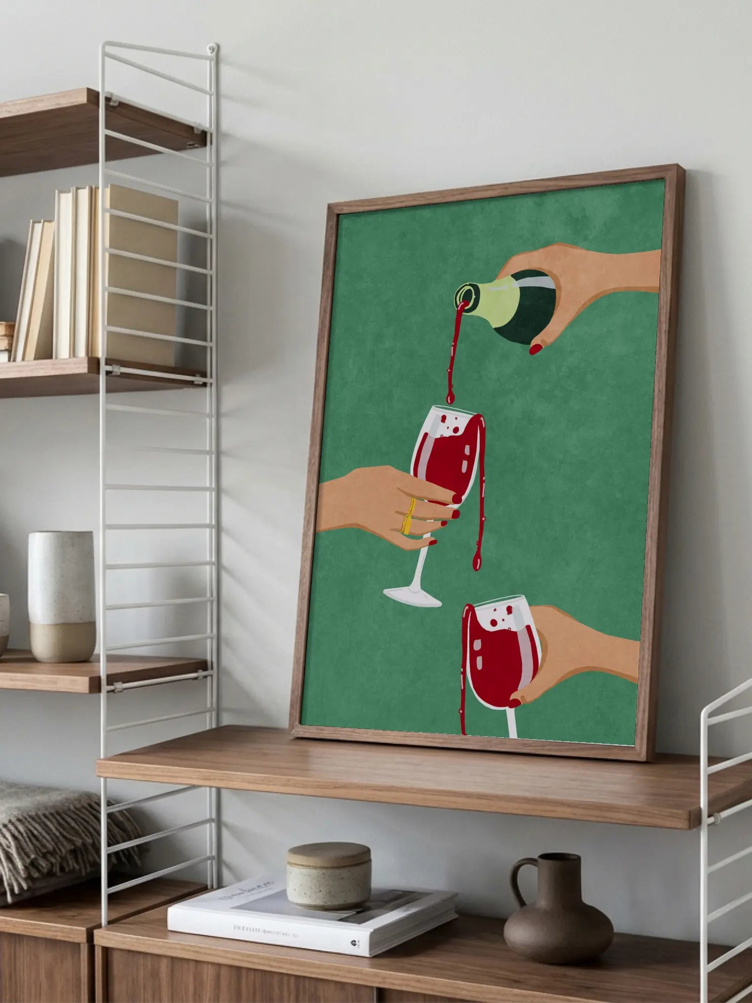 Wine Gluttony Poster
