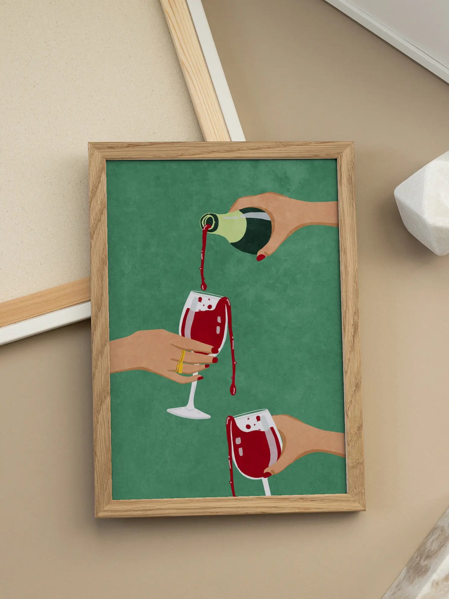 Wine Gluttony Poster