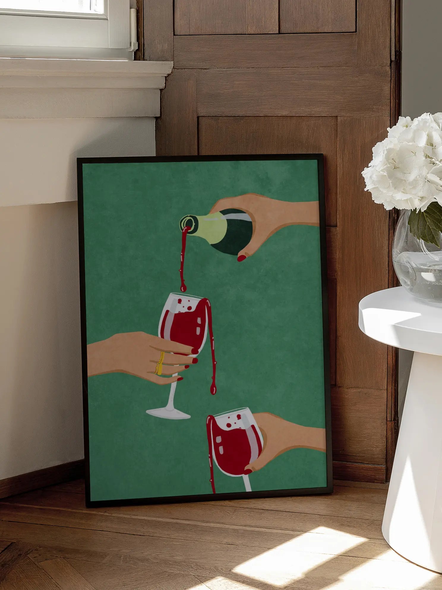 Wine Gluttony Poster