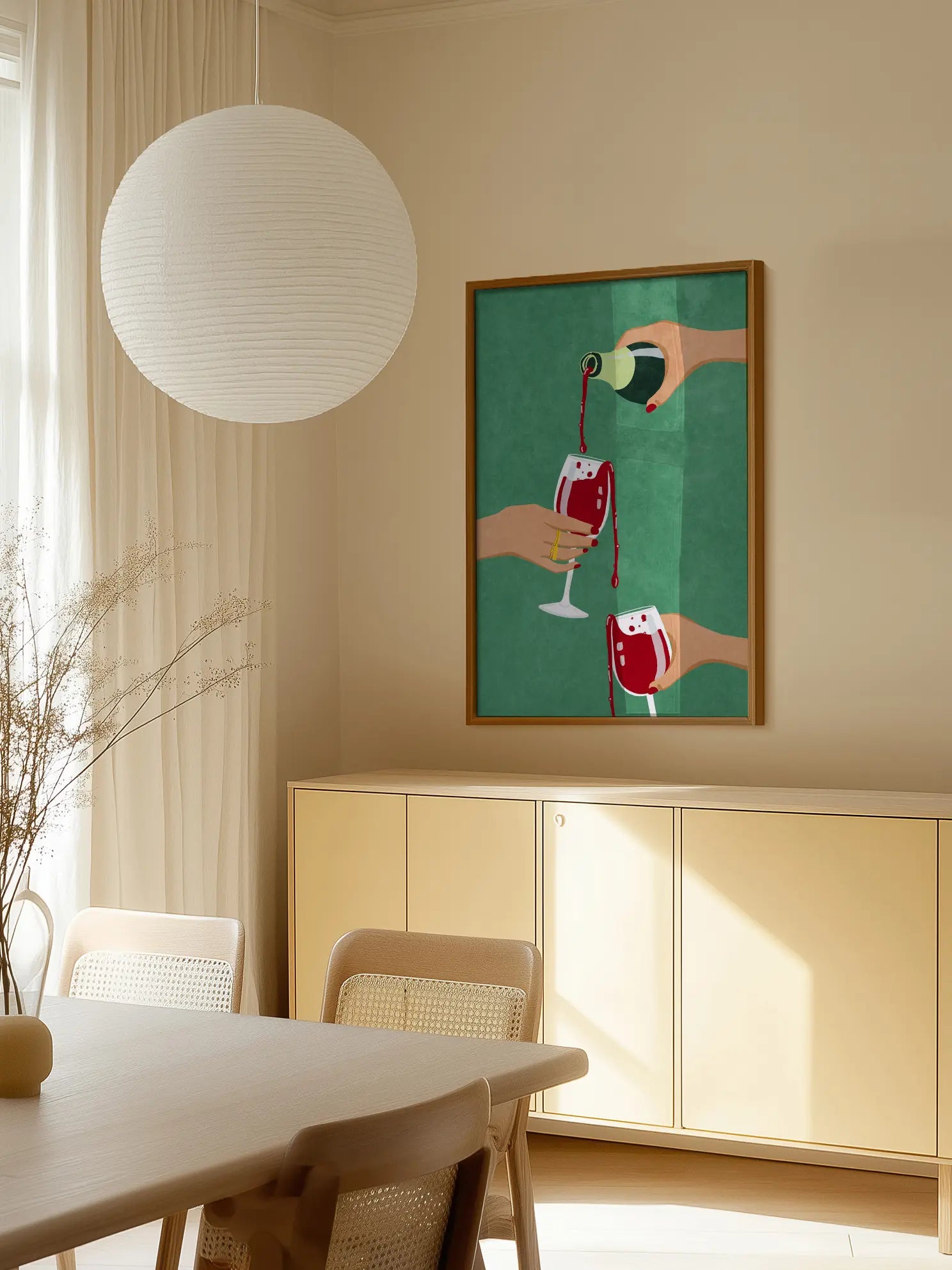 Wine Gluttony Poster