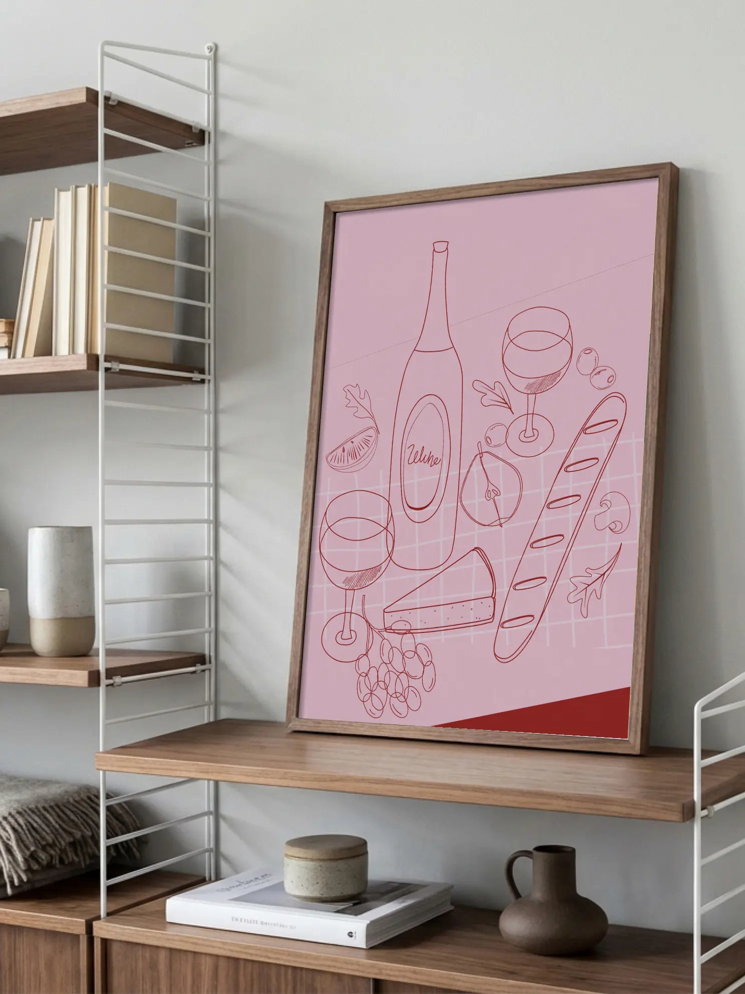 Wine Picnic Poster
