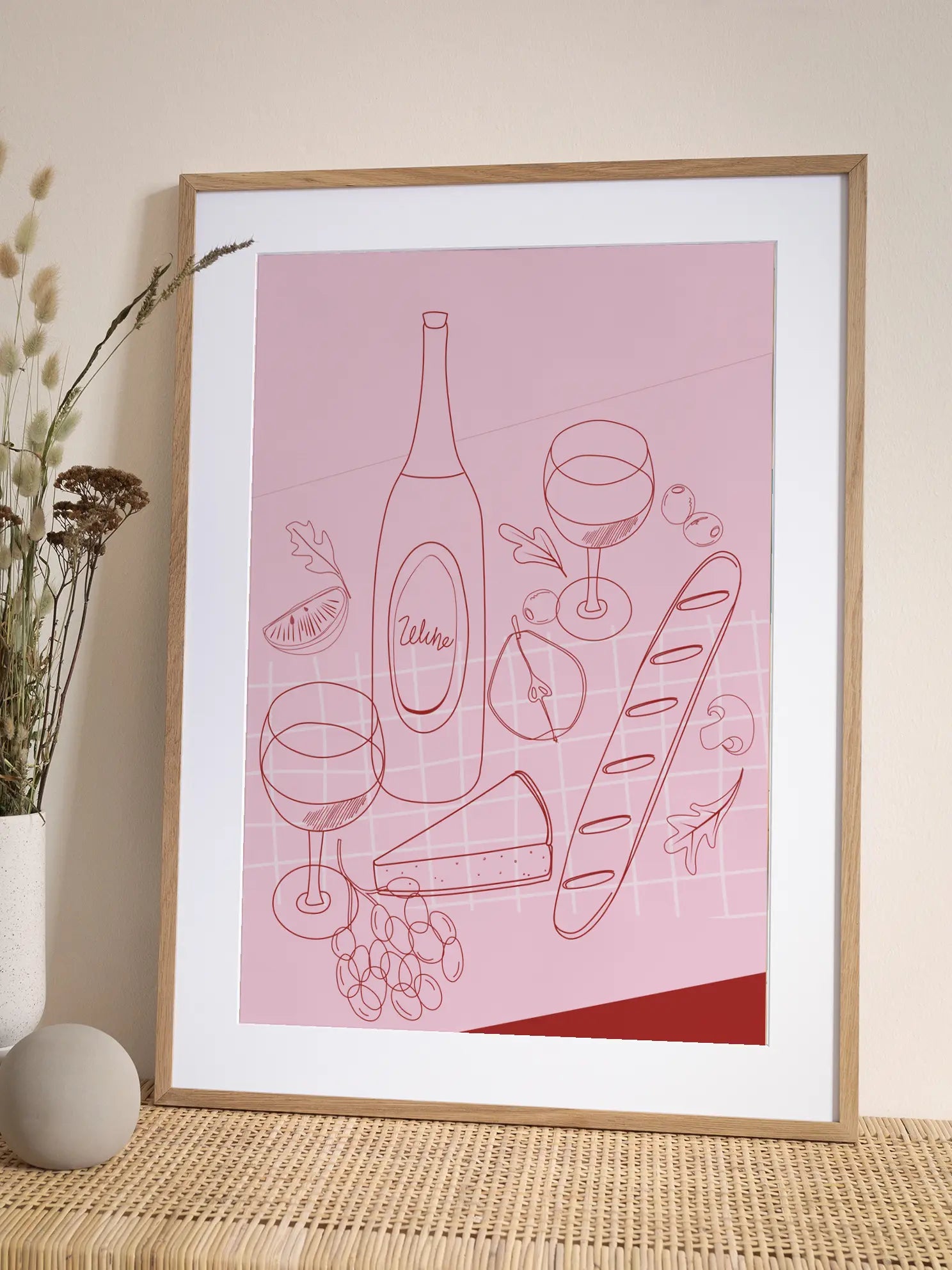 Wine Picnic Poster