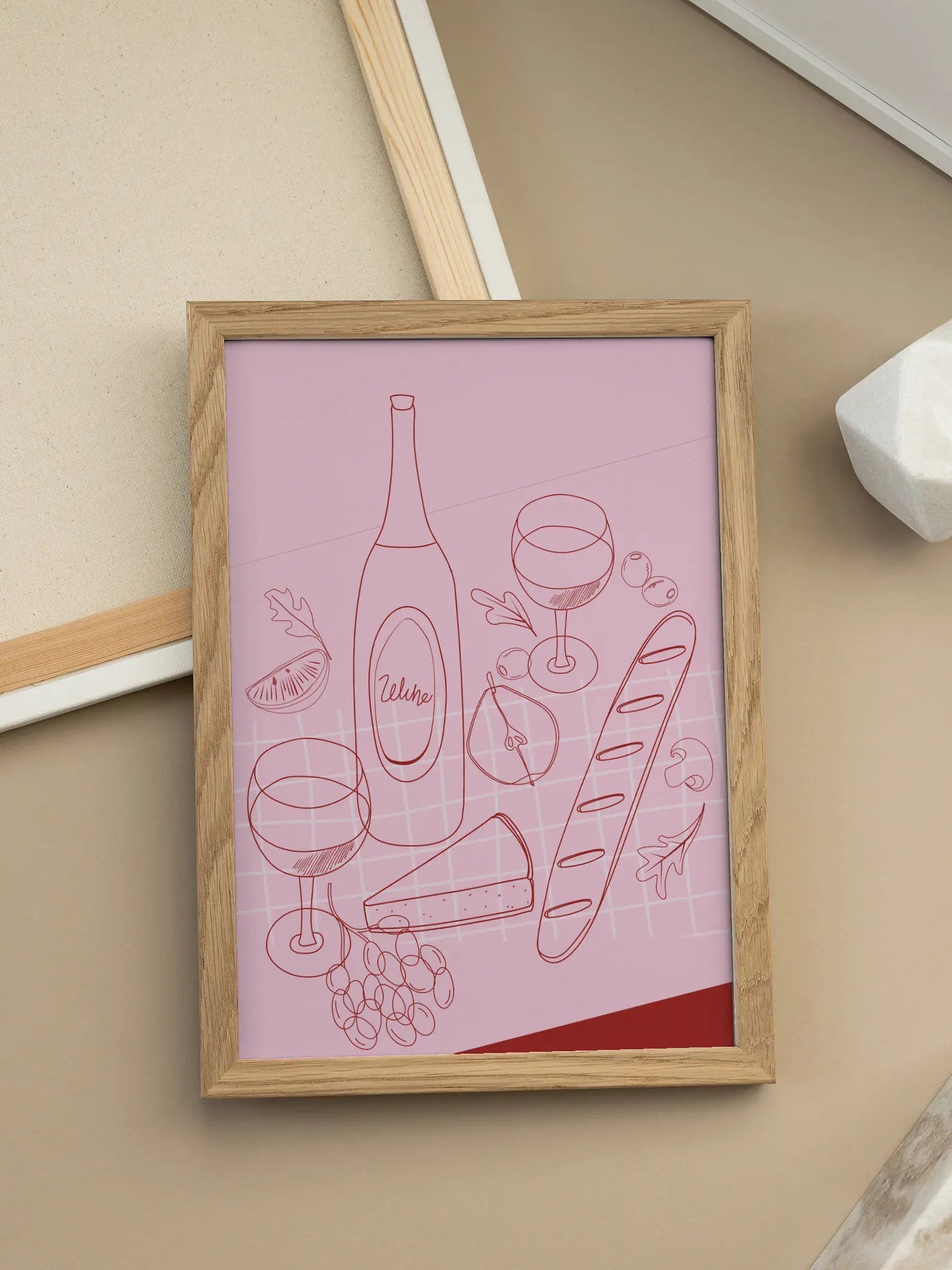 Wine Picnic Poster