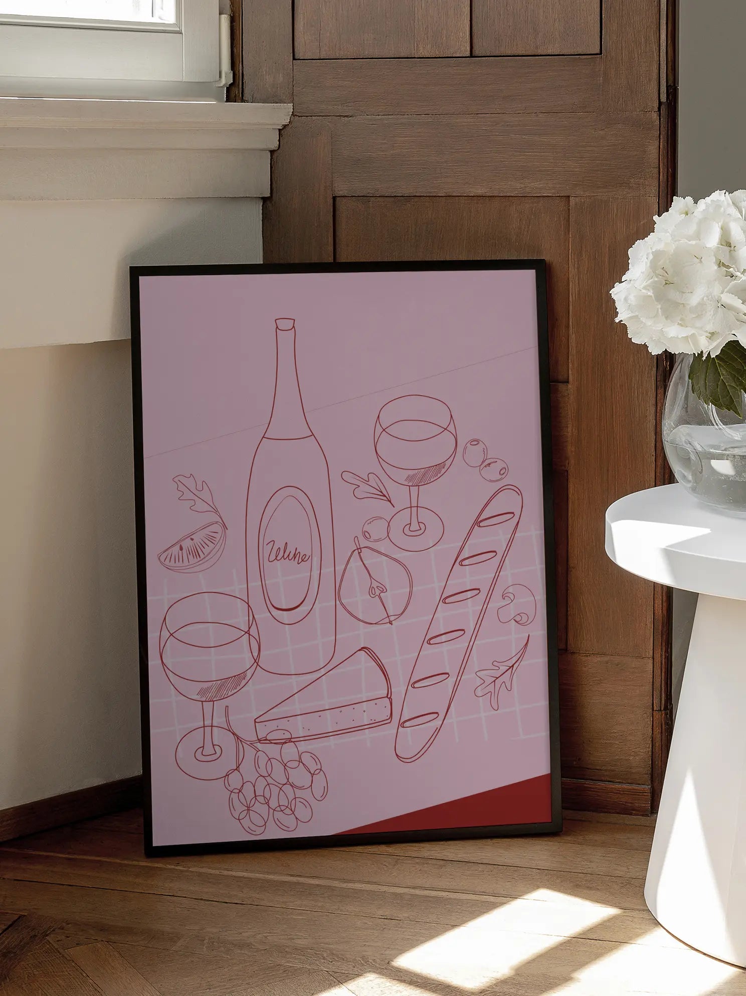 Wine Picnic Poster
