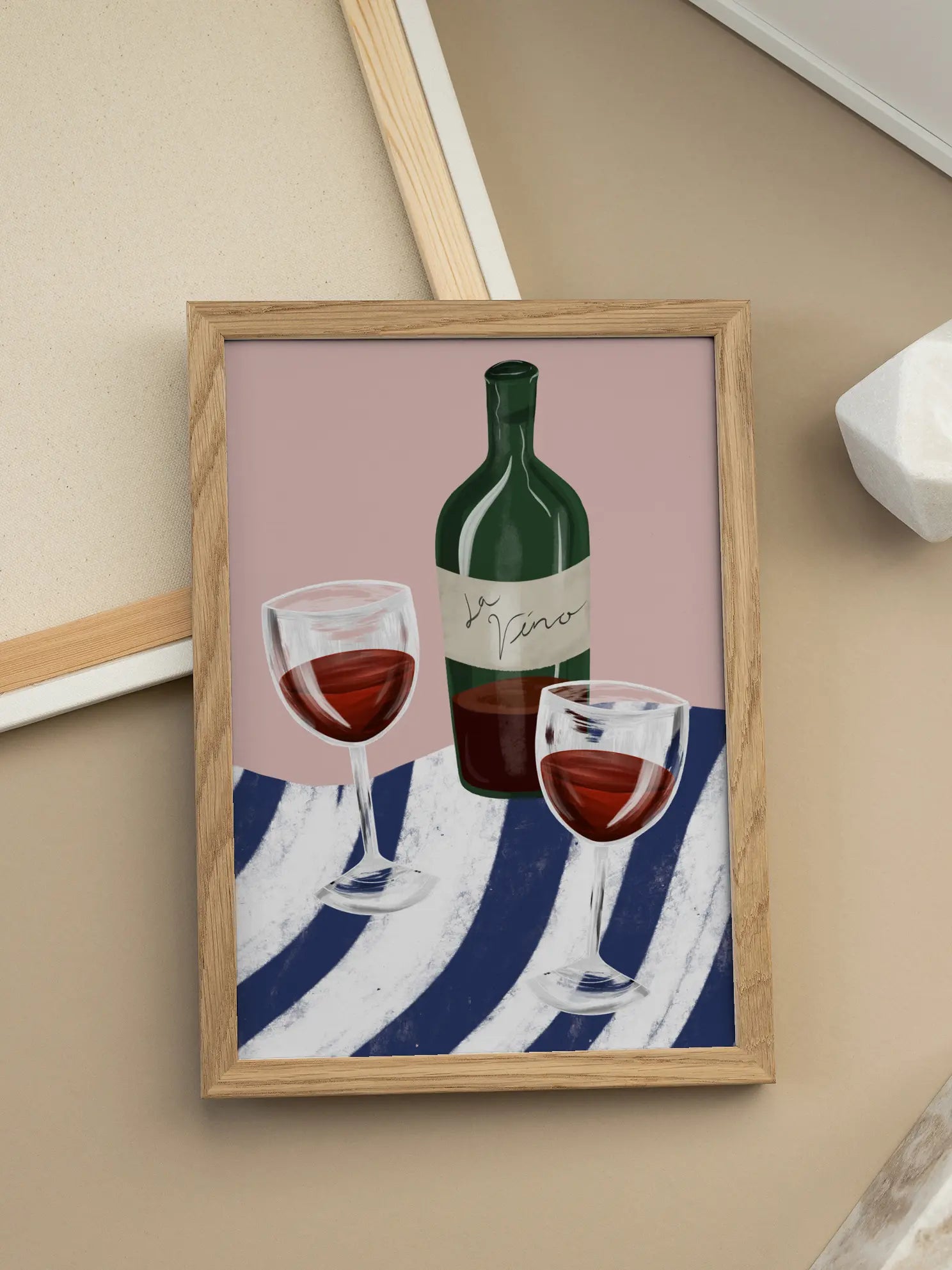 Wine Time Poster