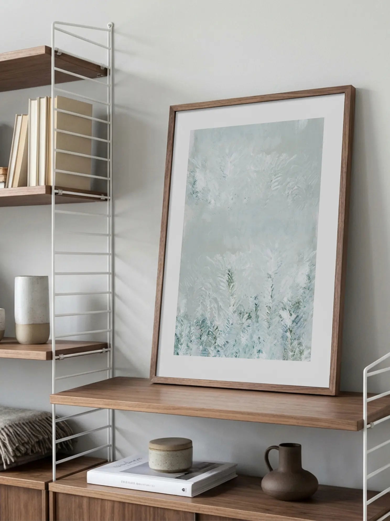 Winter Abstract Poster