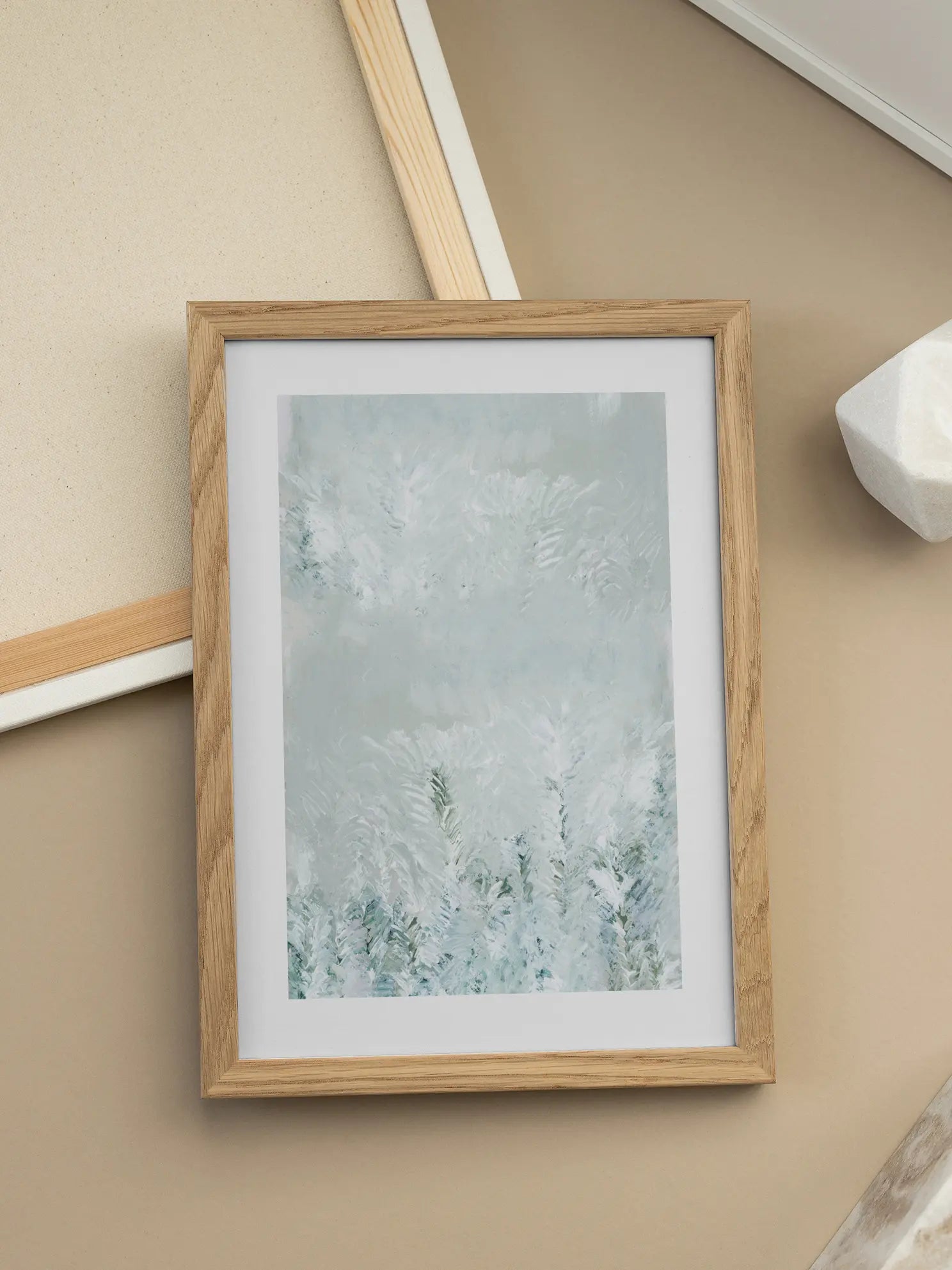 Winter Abstract Poster