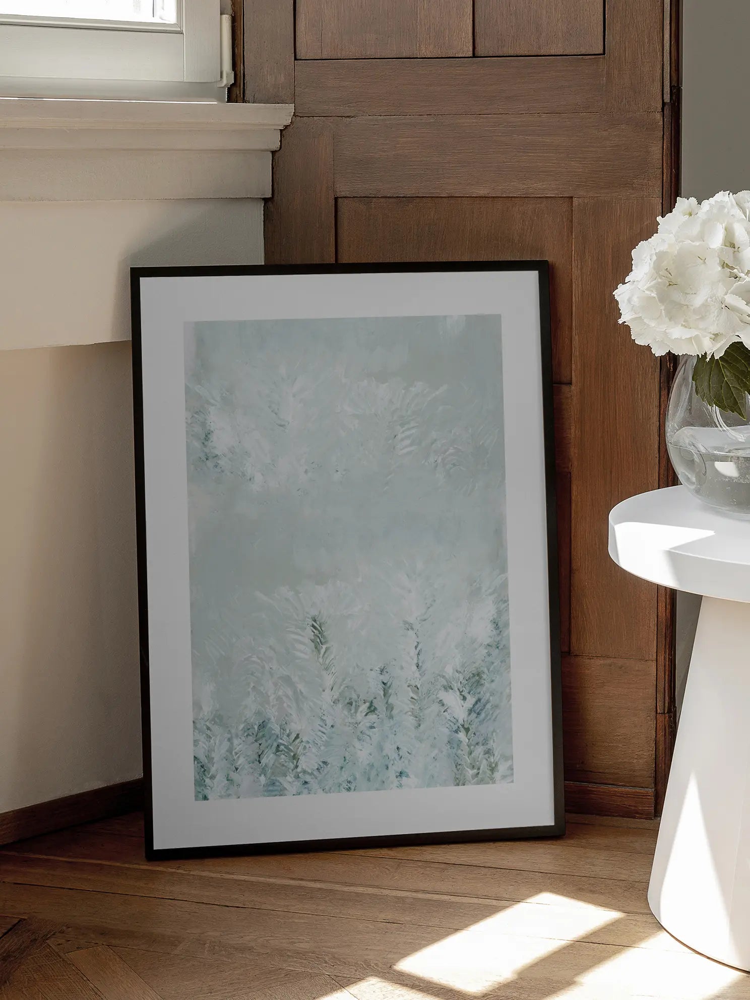Winter Abstract Poster