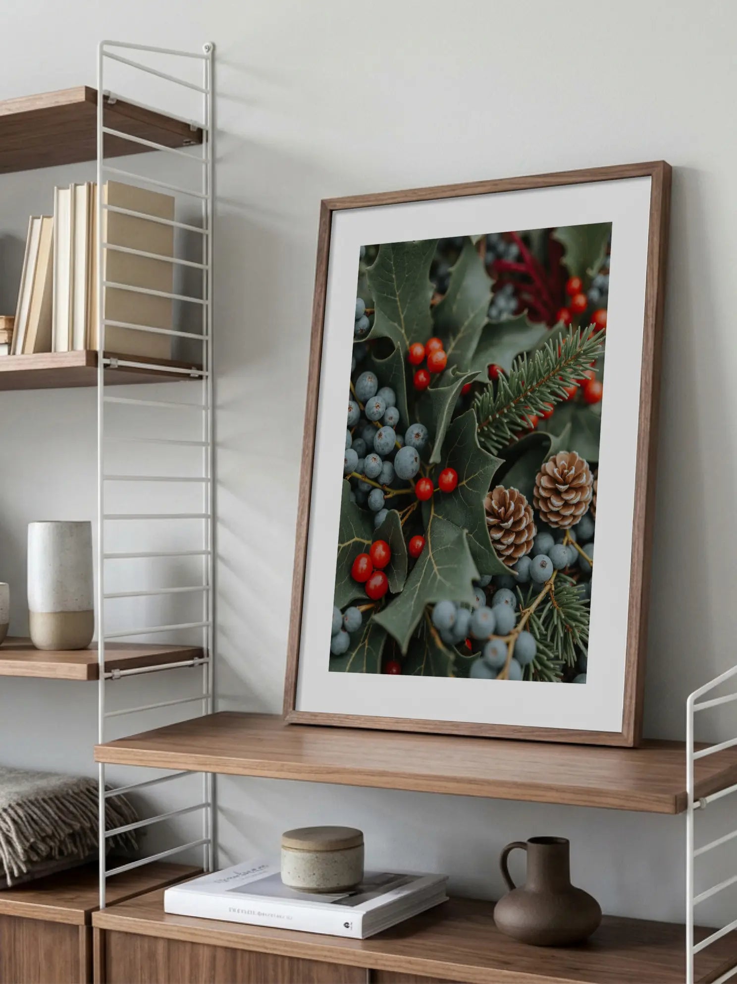 Winter Berries Poster