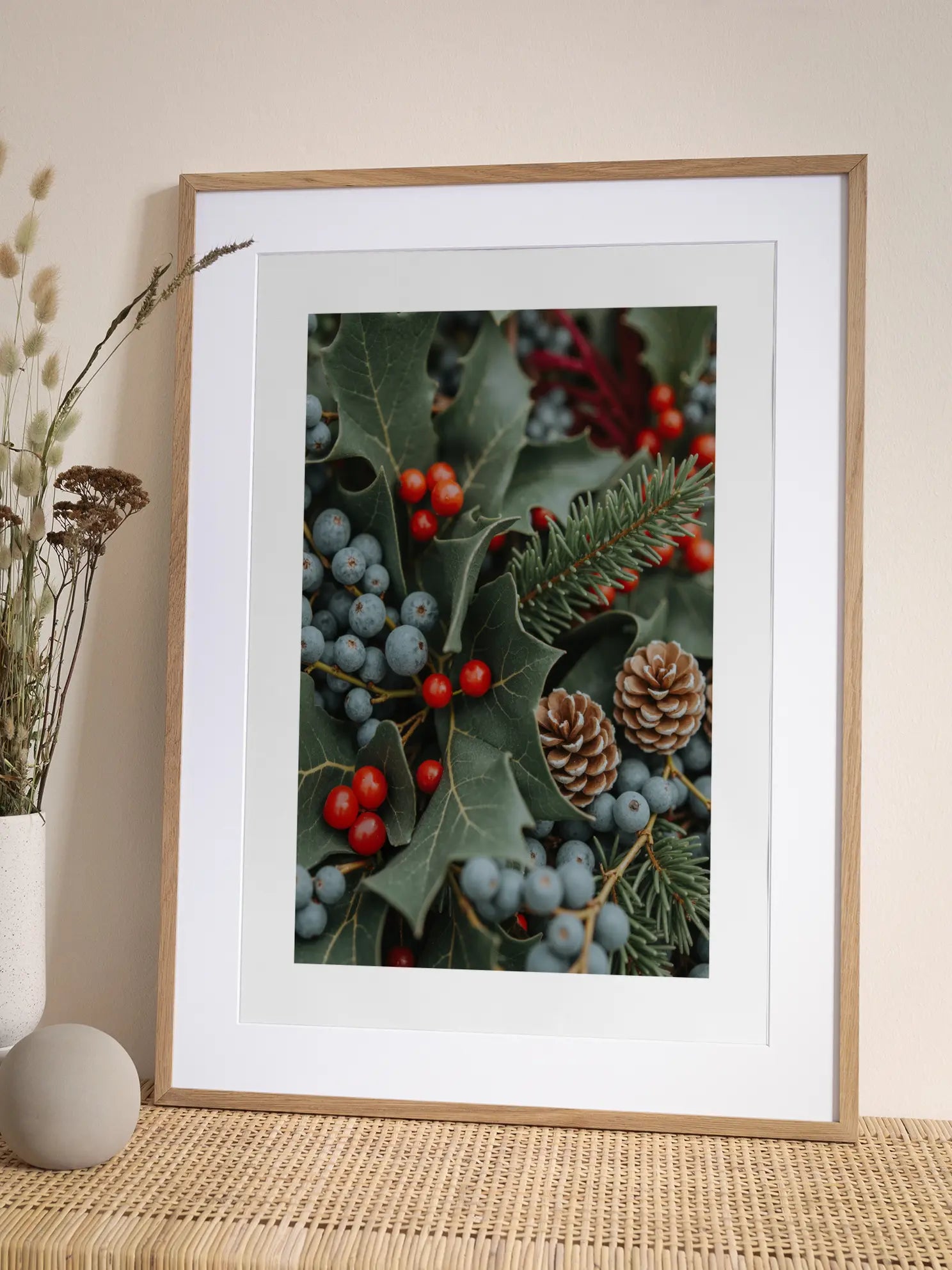 Winter Berries Poster