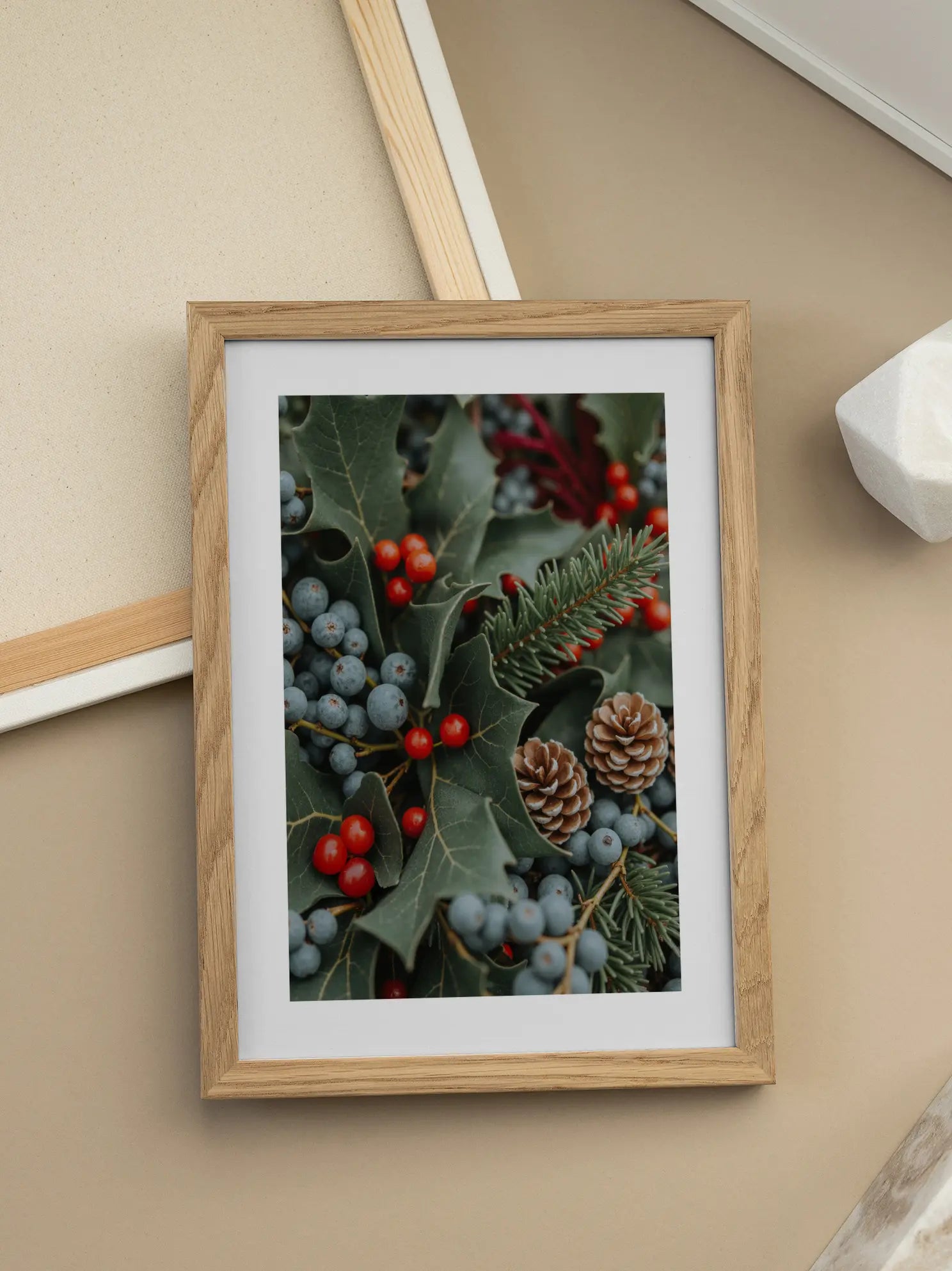 Winter Berries Poster