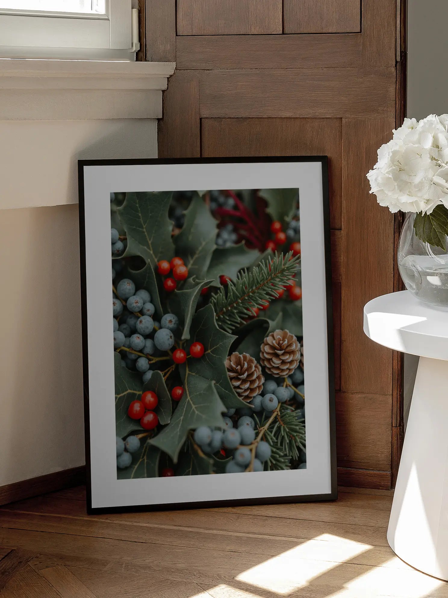 Winter Berries Poster