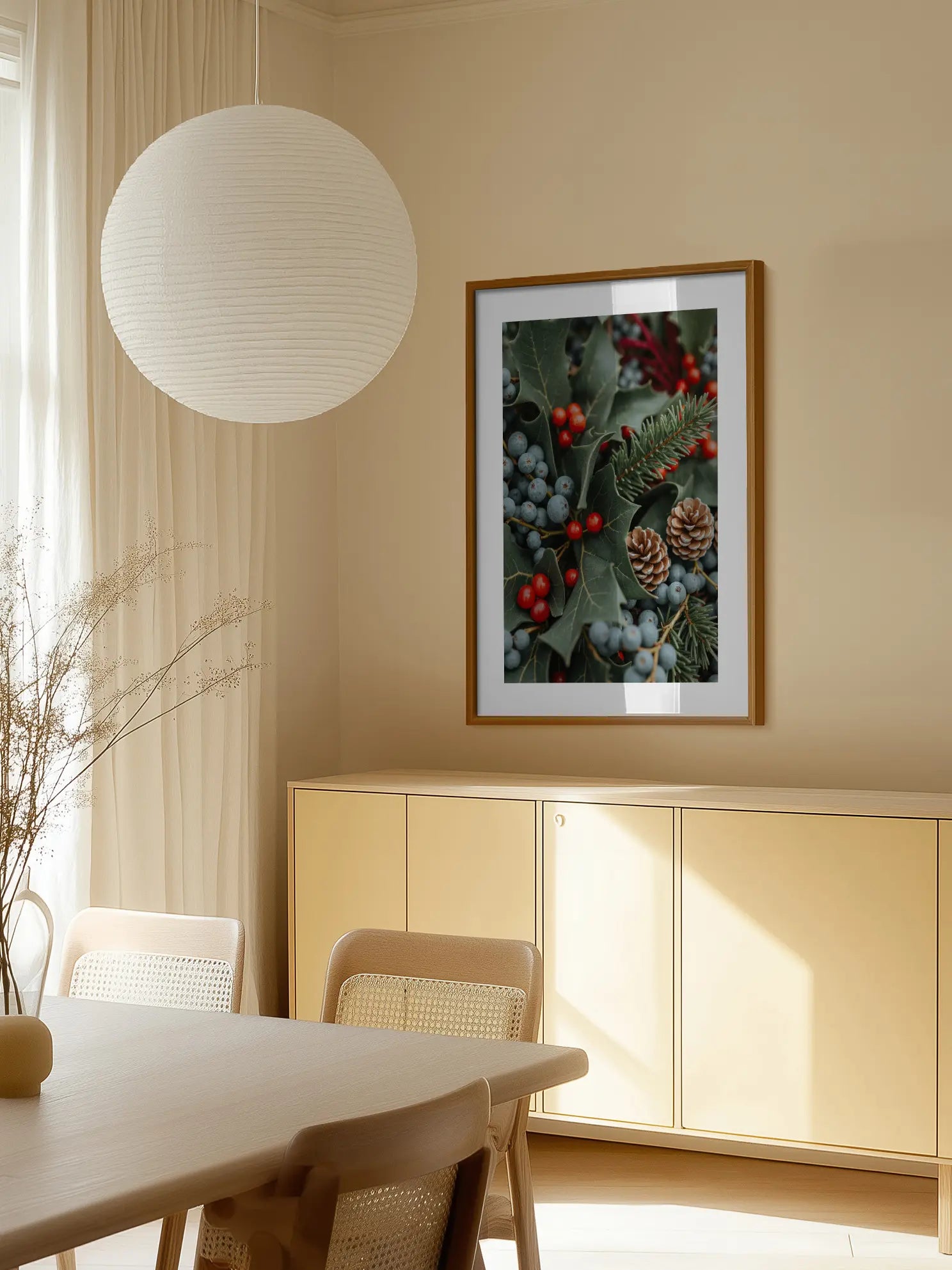 Winter Berries Poster