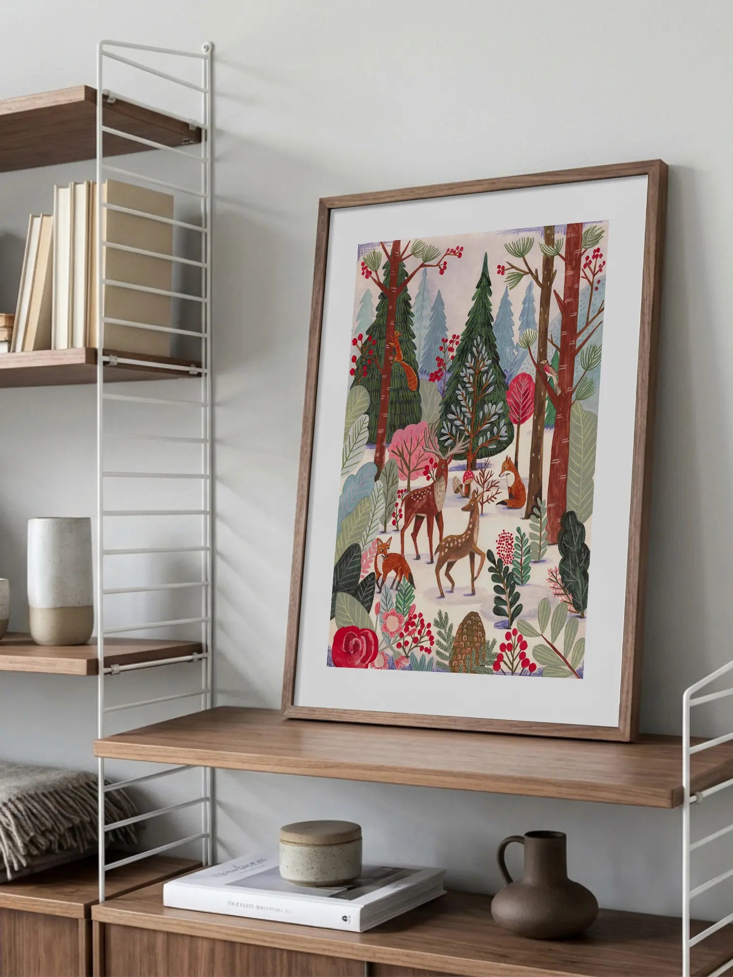 Winter Forest Poster