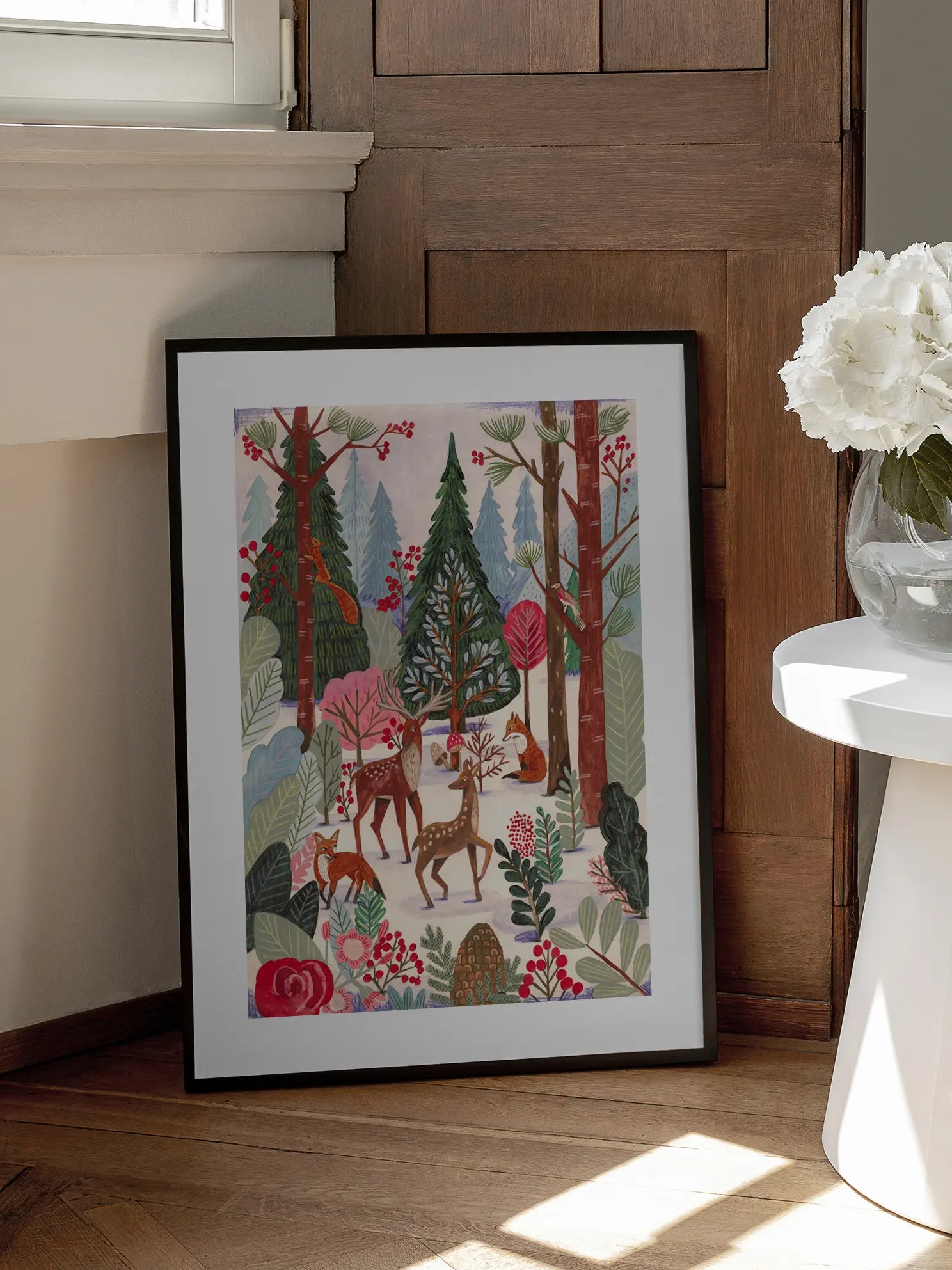 Winter Forest Poster