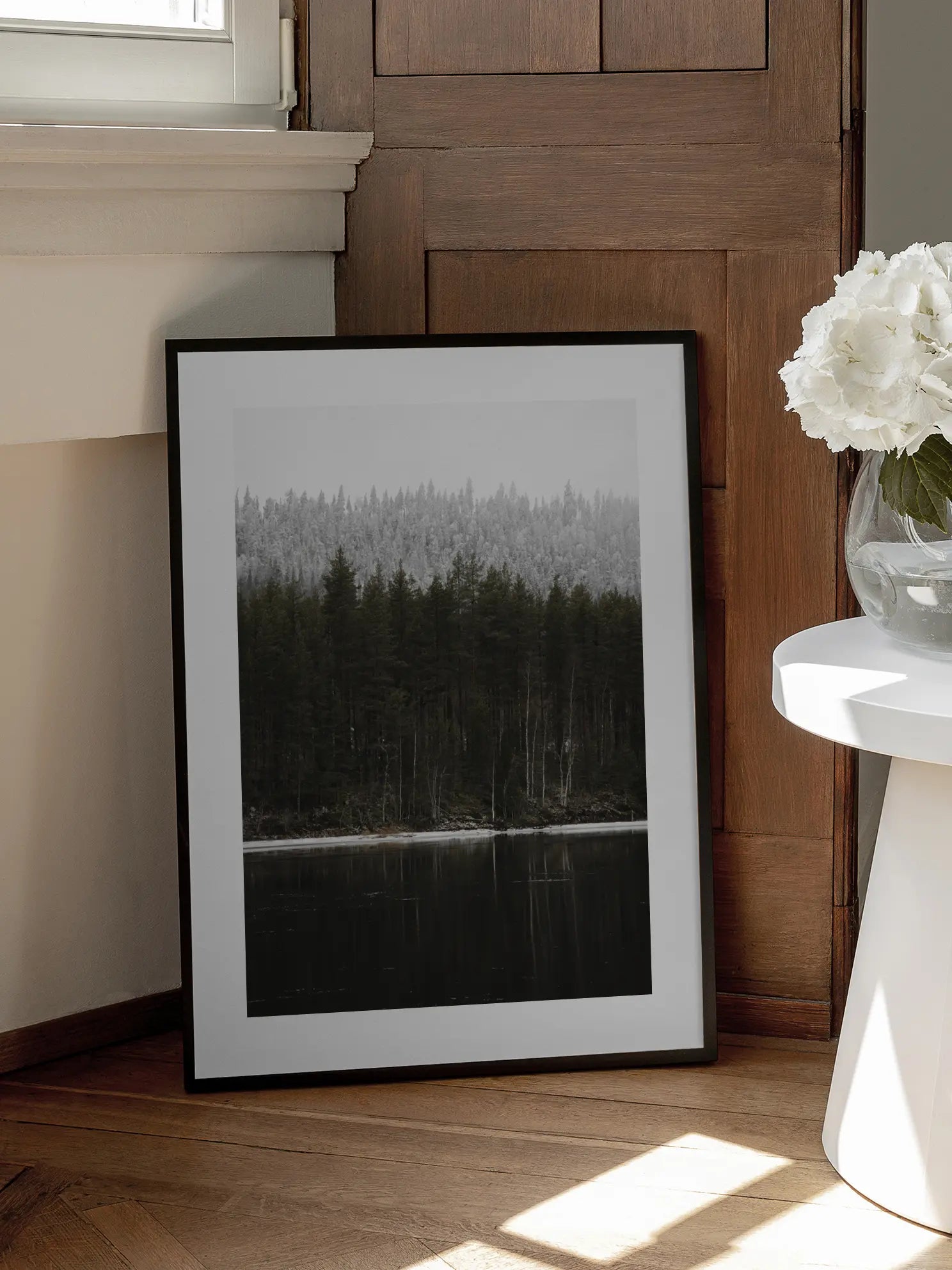 Winter Lake Poster