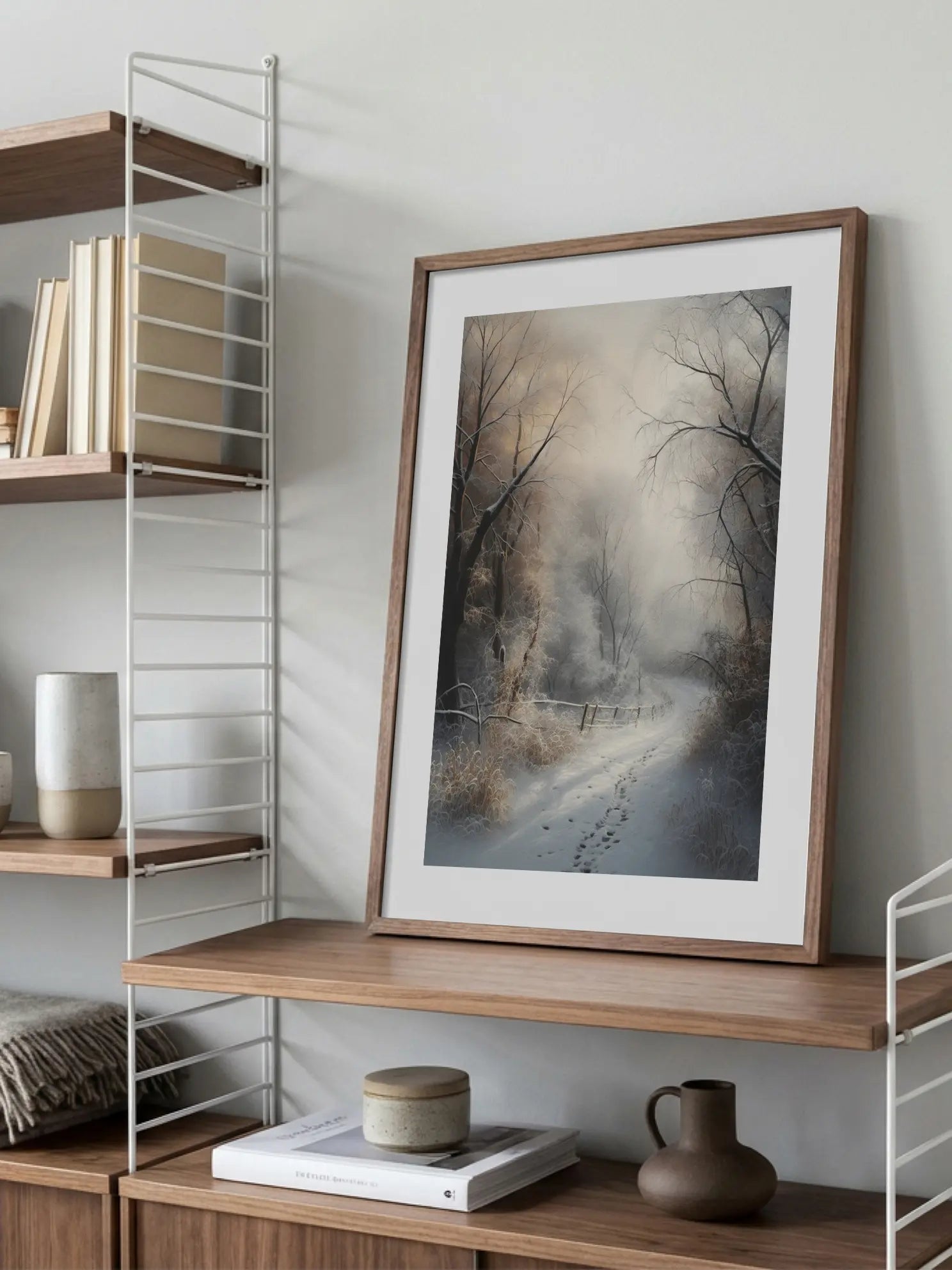 Winter Landscape Poster