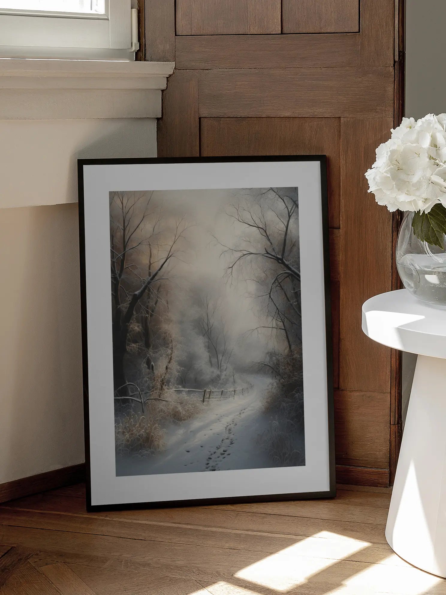 Winter Landscape Poster