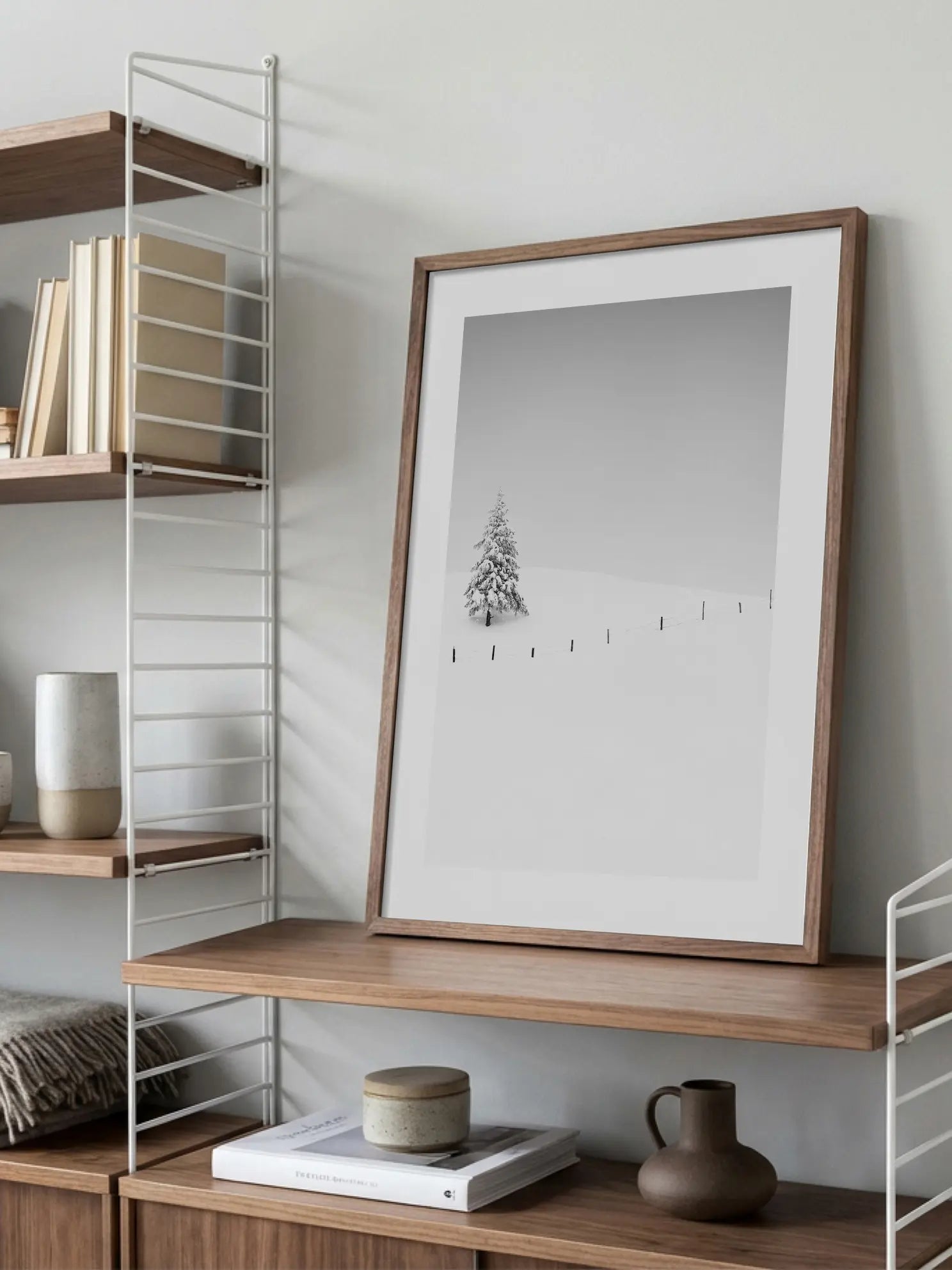 Winter Minimalism Poster