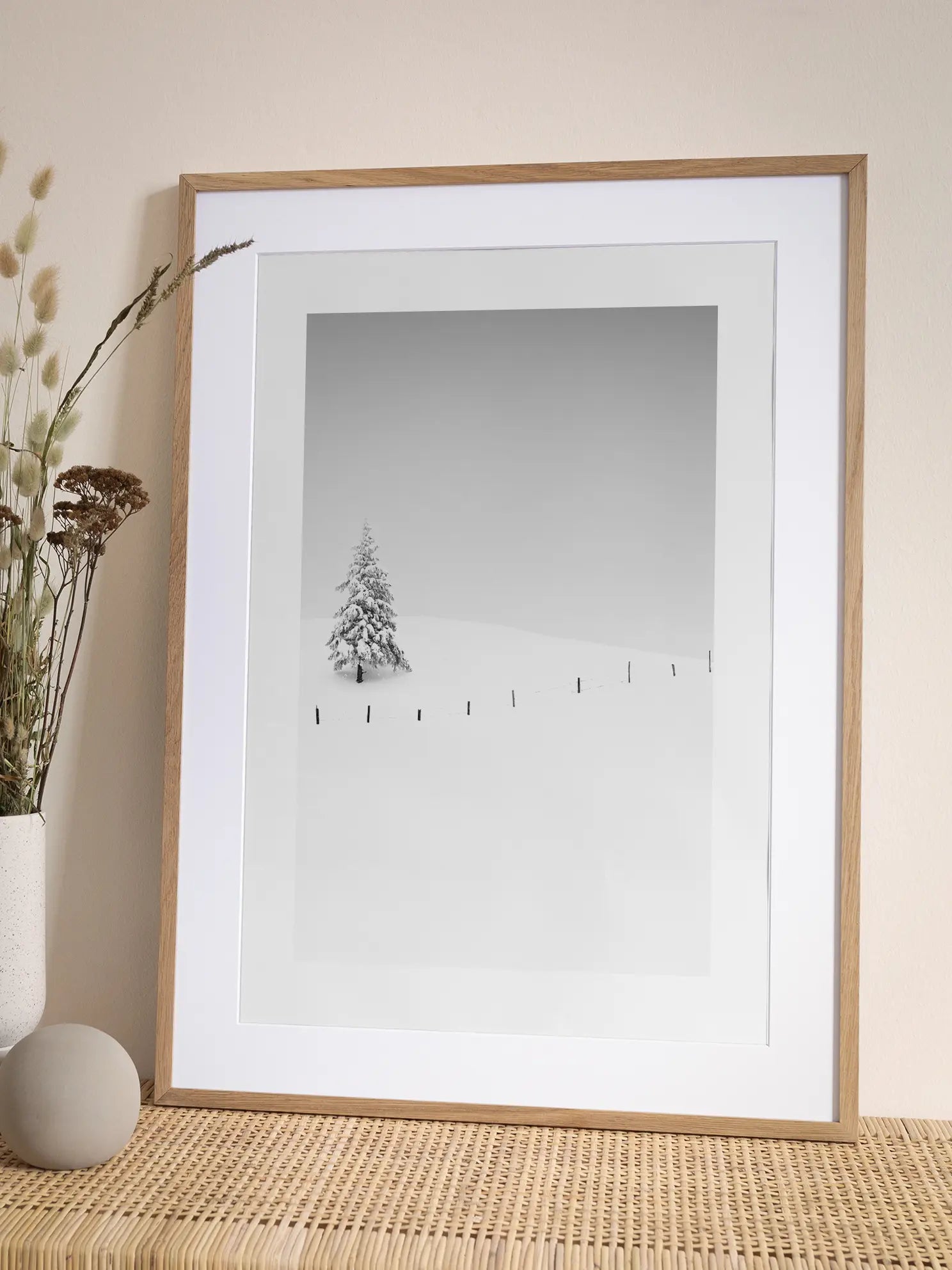 Winter Minimalism Poster